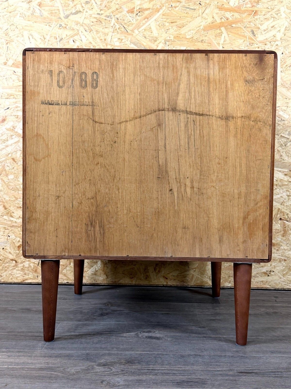437.0 60s 70s Teak Sideboard Credenza Cabinet Danish Modern Design Denmark photo