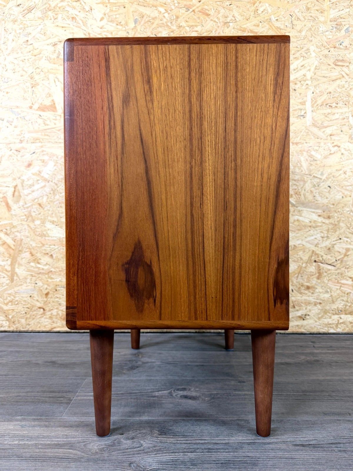 60s 70s Teak Sideboard Credenza Cabinet Danish Modern Design Denmark photo vintage