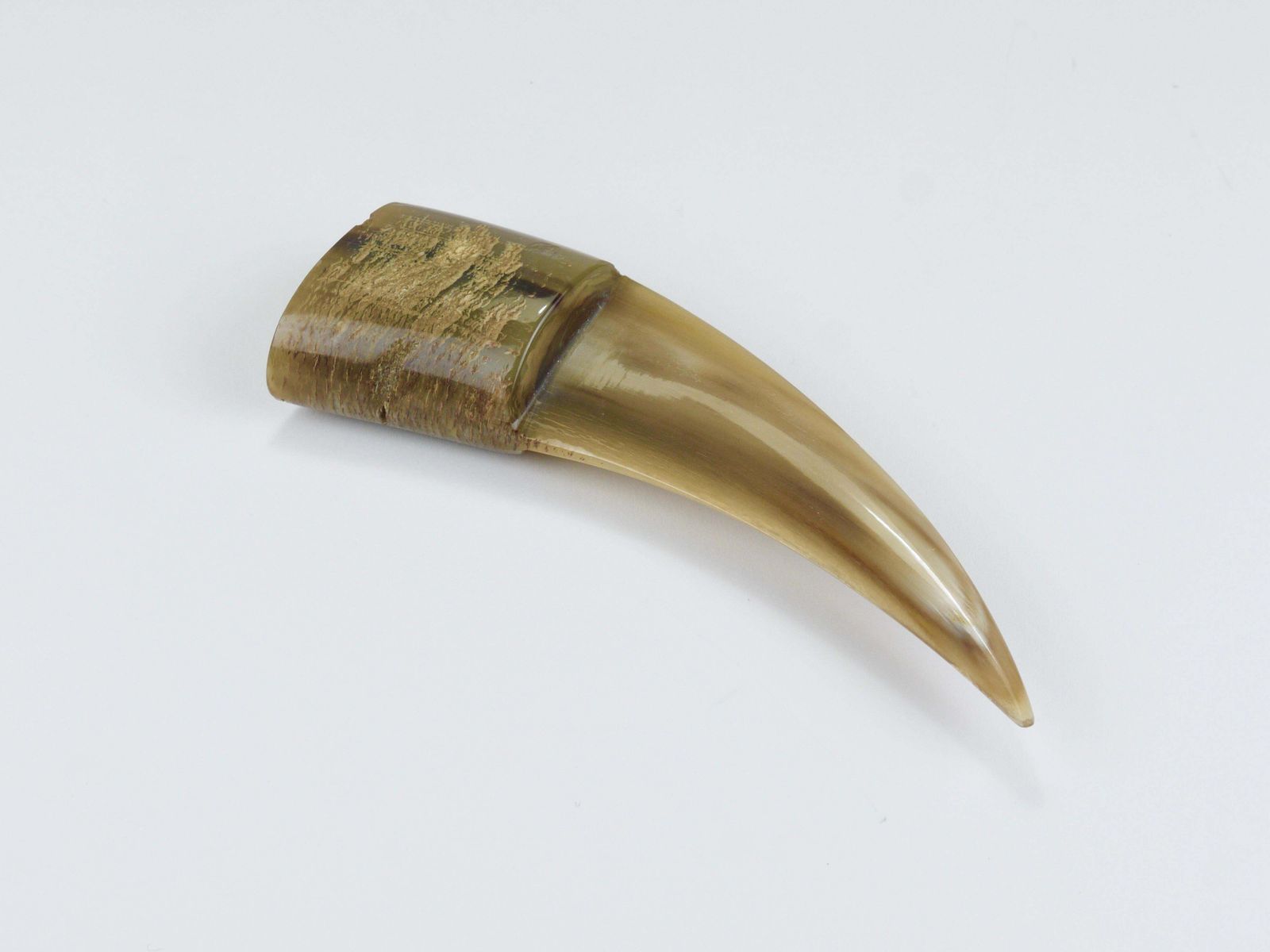 1047.0 Carl Aubock Horn Letter Opener, Paper Knife, Vienna, Austria, 1960s photo
