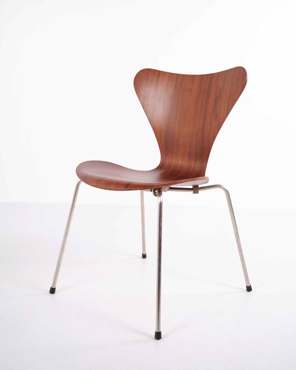 Set Of 6 Seven Chairs – Model 3107 – Teak – Arne Jacobsen – Fritz Hansen photo 3885.0