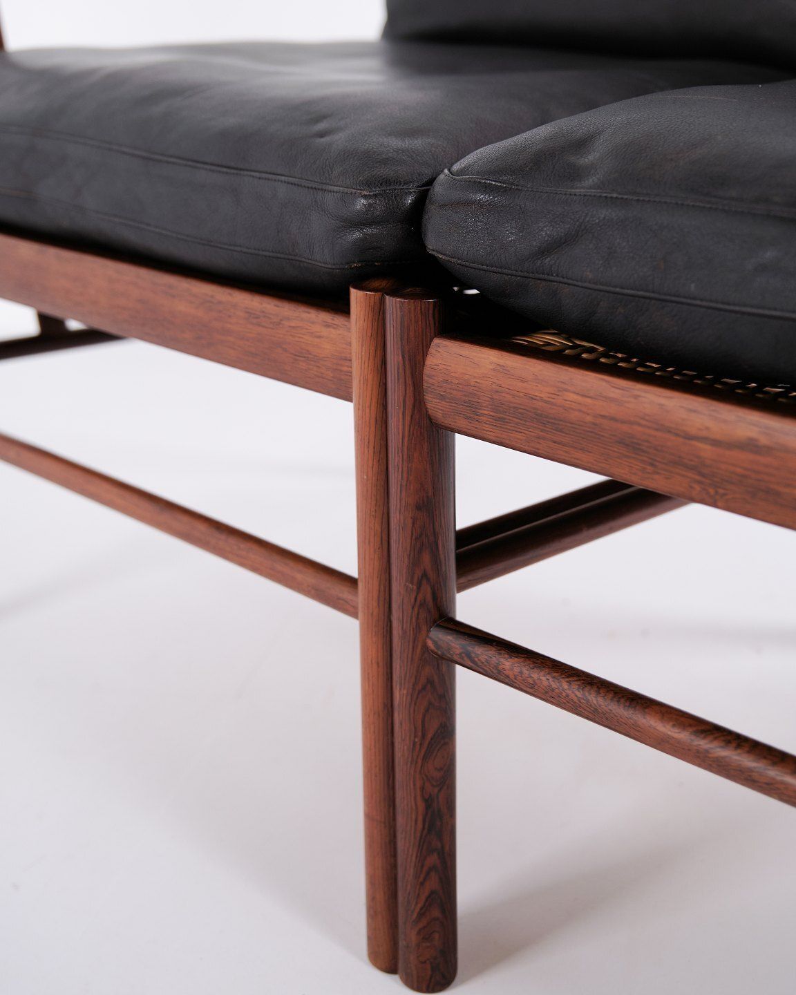photo furniture Colonial 2 Seater Sofa – Ole Wanscher – Model Ow149 2 – Rosewood – P. Jeppesen – Approx. 1960