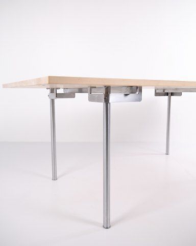 Ch 318 Dining Table – Hans. J. Wegner   Solid Beech – Extension Leaves – Tranekær Furniture   2002 photo for sale