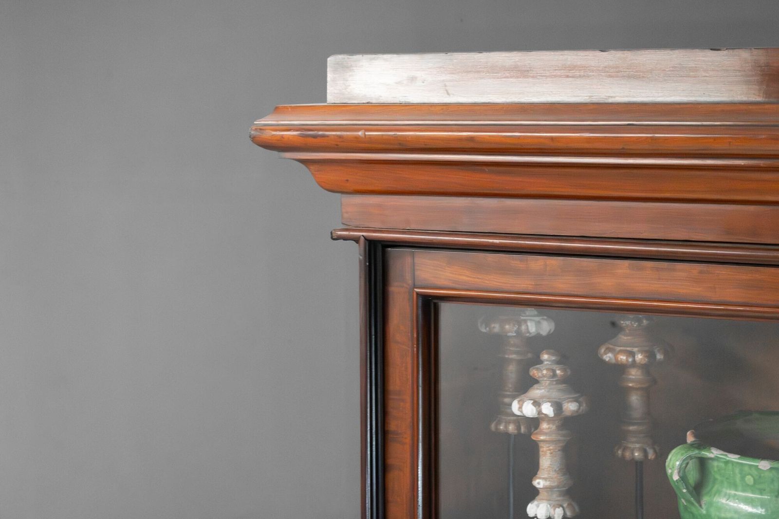Library Bookcase, 1800s, Mahogany photo vintage