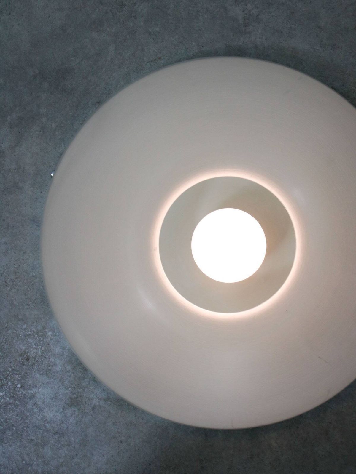 photo vinterior Pair Of Tam Tam Wall Or Ceiling Lamps By Yoshiko Hasabe For Guzzini, 1970s