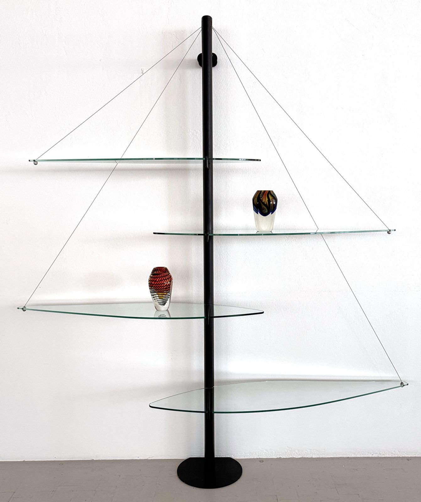 Italian Vintage Floating Shelf 'Fiordiluna' By Tobia Scarpa, 1991 photo 4200.0