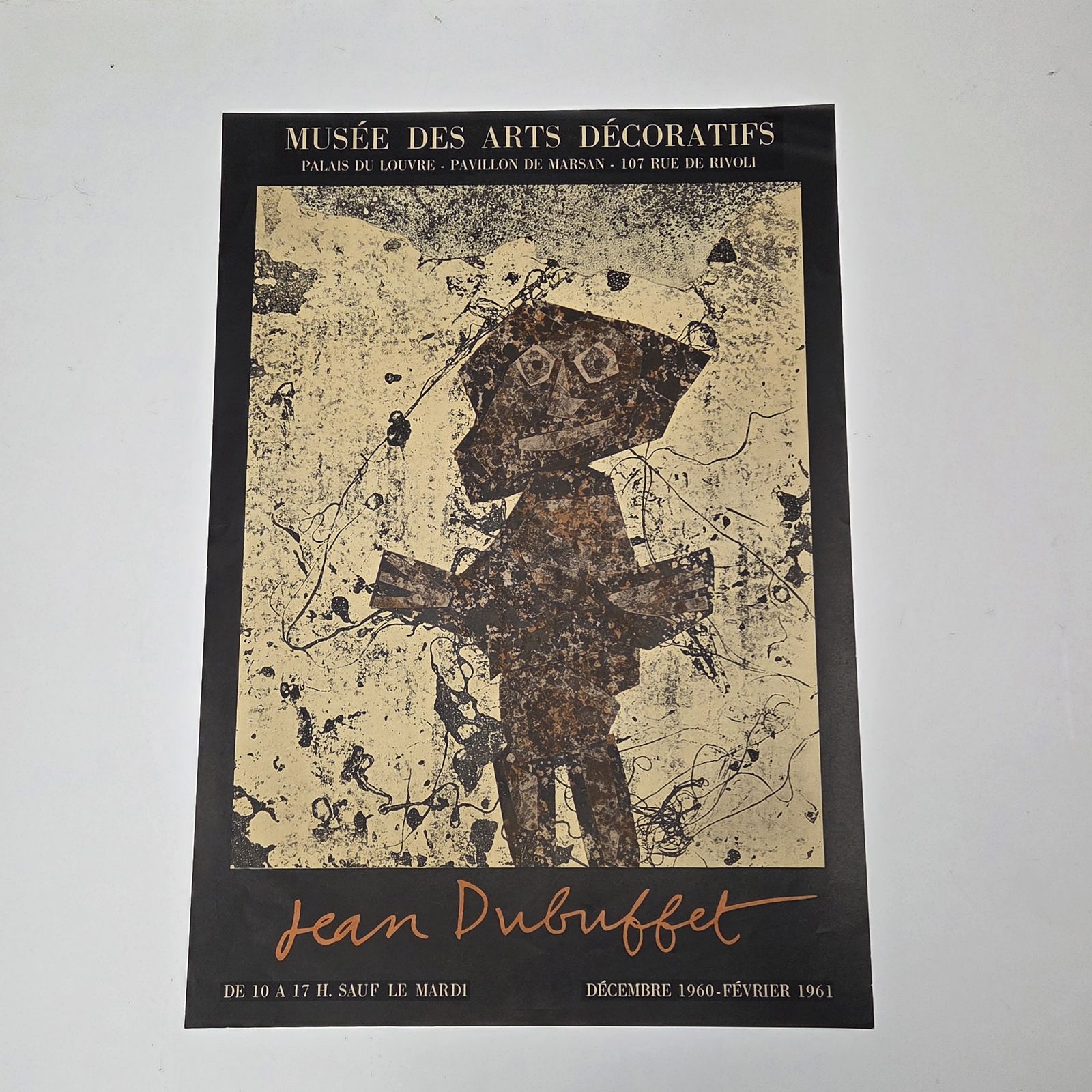 Jean Dubuffet (1901-1985) Musée des Arts Décoratifs - Jean Dubuffet Exhibition, 1960-1961