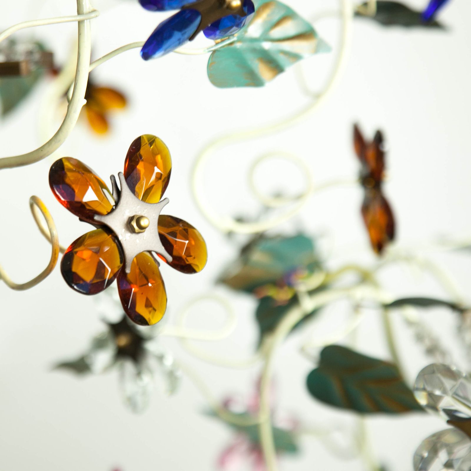 photo vintage French Maison Bagues Chandeliers