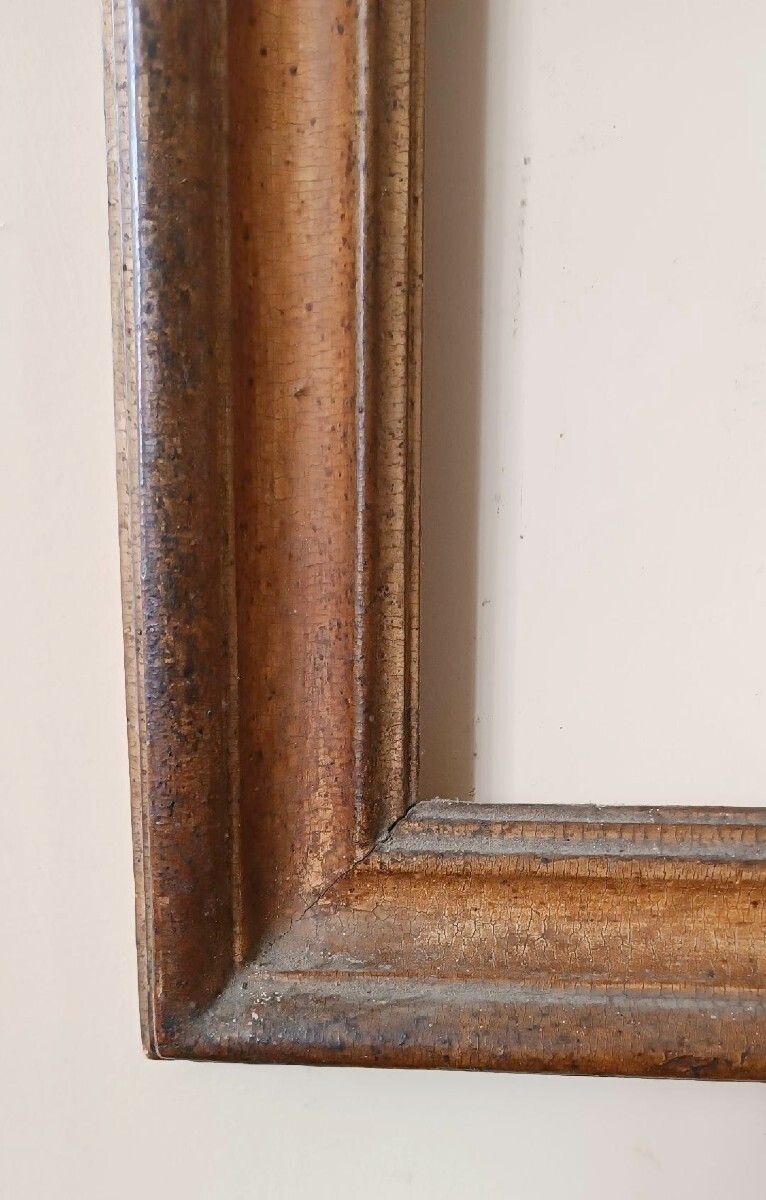 Antique Lacquered And Gilded Frame From The Late 17th Century, Italy photo buy