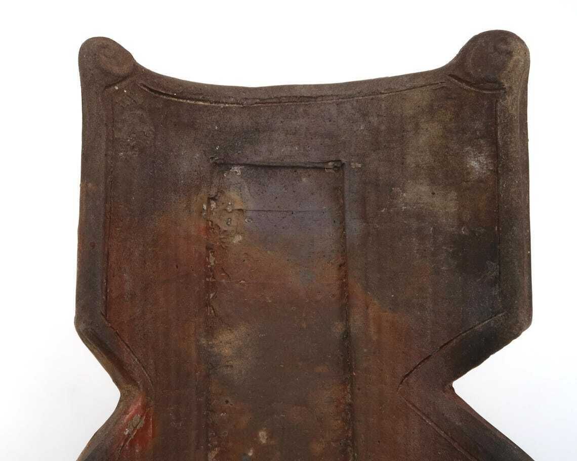 French Stoneware Ceramic Dish By Eric Astoul La Borne 1998  Wabi Sabi Home Decor Tray Ring Bowl Wood Firing photo 437.0