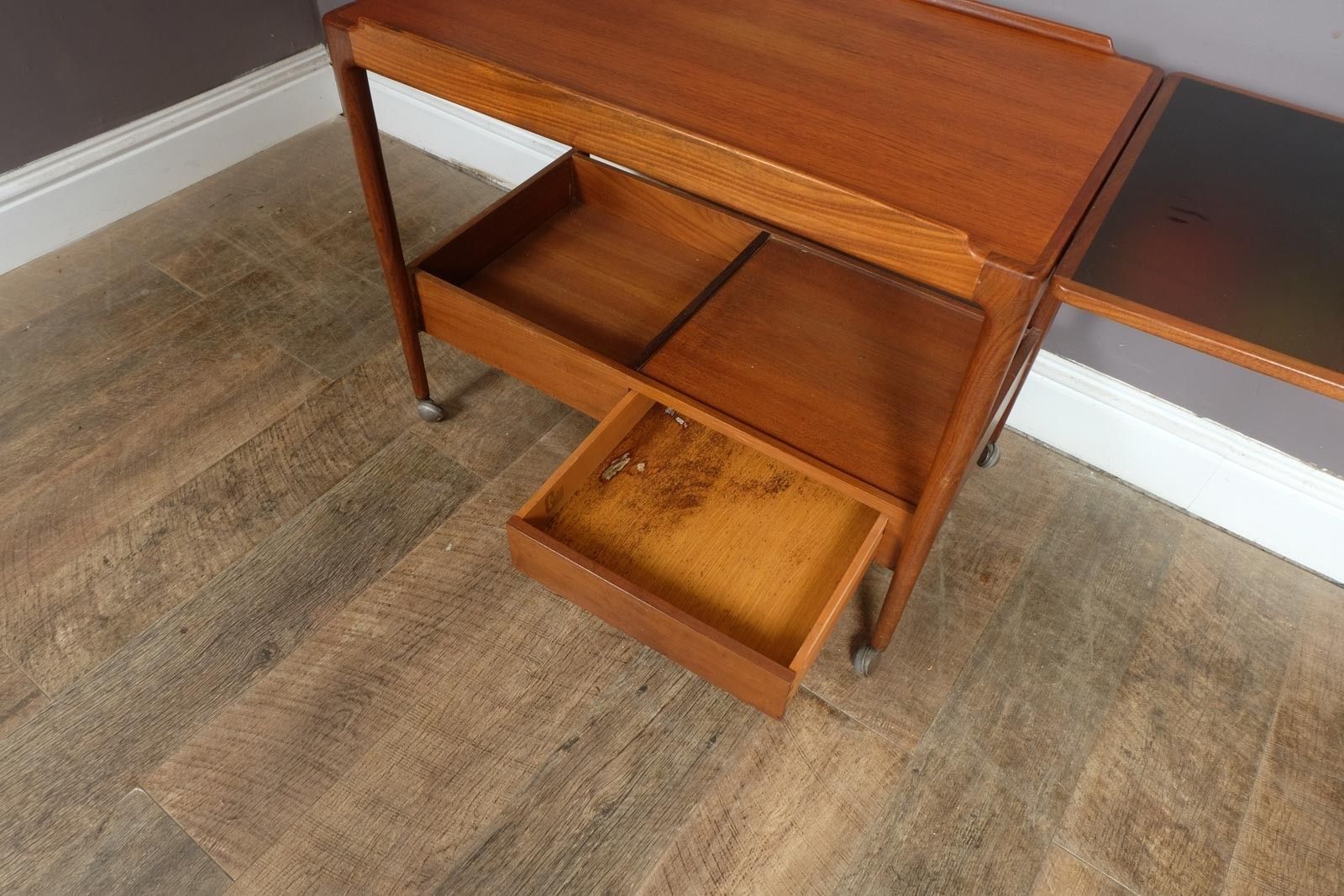 Vintage Retro G Plan Danish Range Tea Drinks Trolley By Ib Kofod Larsen photo vintage
