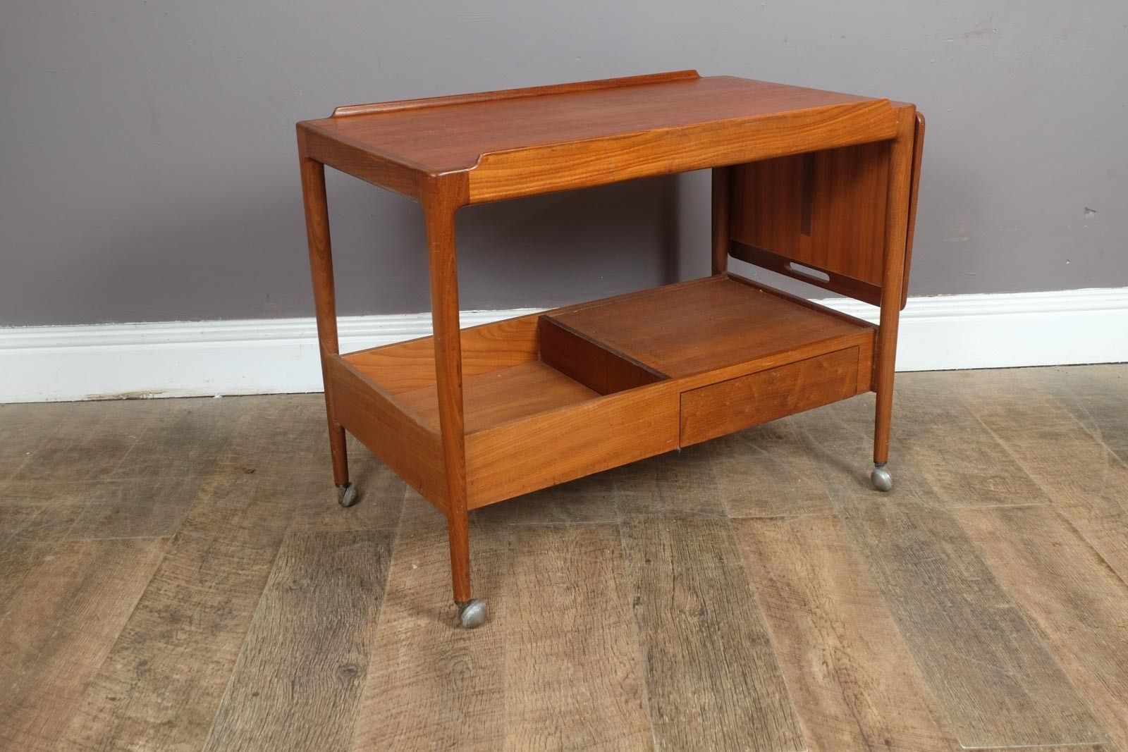 photo furniture Vintage Retro G Plan Danish Range Tea Drinks Trolley By Ib Kofod Larsen