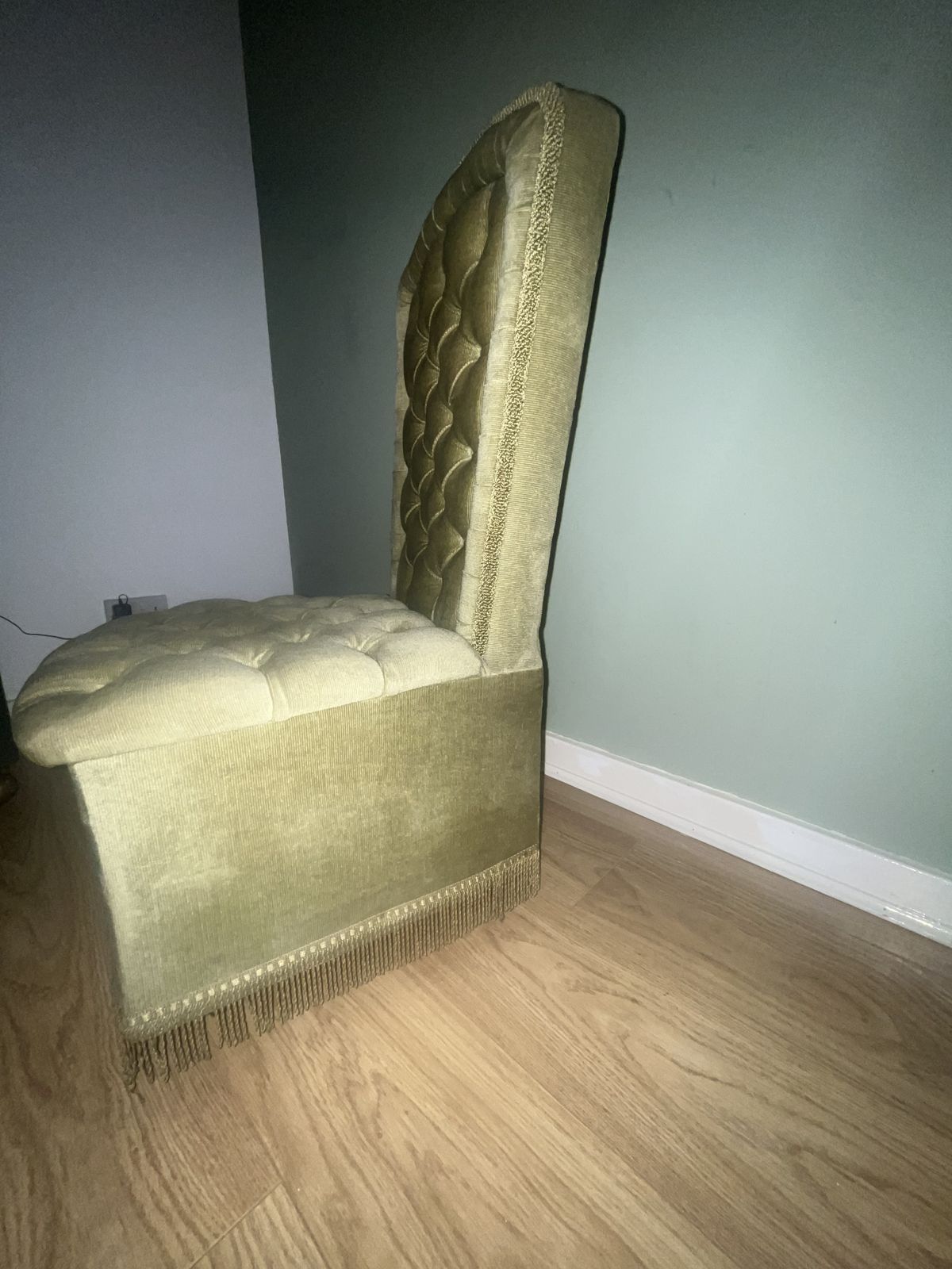 Vintage Boudoir Chair photo furniture