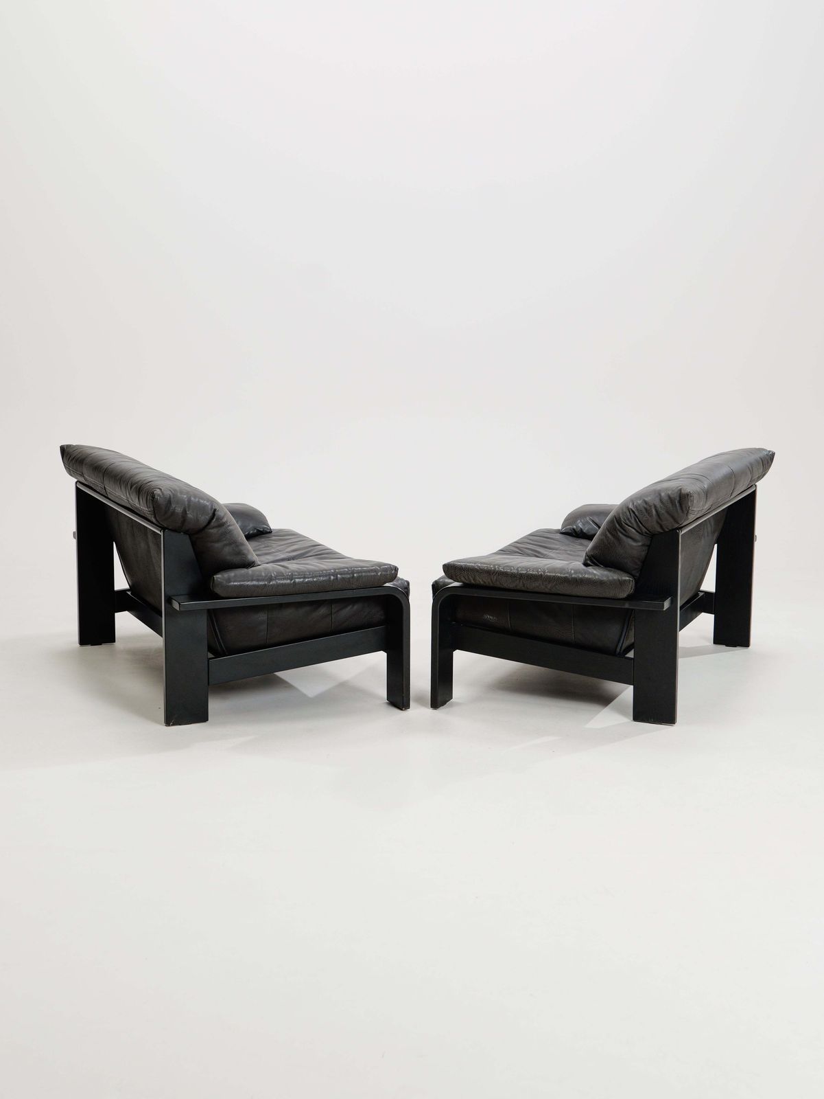 Postmodern German Brutalist Lounge Sofa By Rolf Benz For Musterring, 1990s, Set Of 2 photo for sale