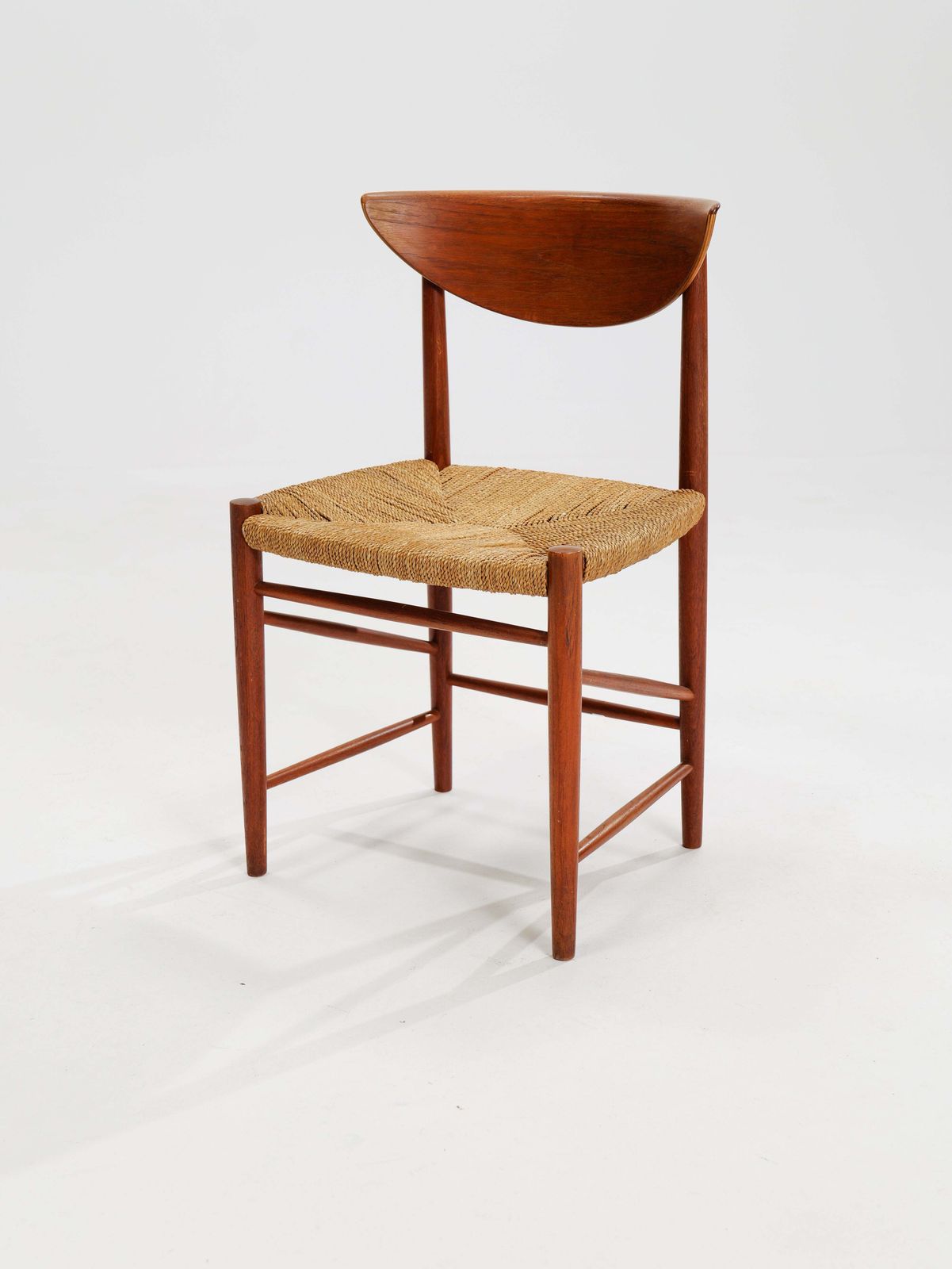 Model 316 Dining Chairs By Peter White & Orla Moelgard Nielsen For Søborg Møbelfabrik, 1958, Set Of 6 photo for sale