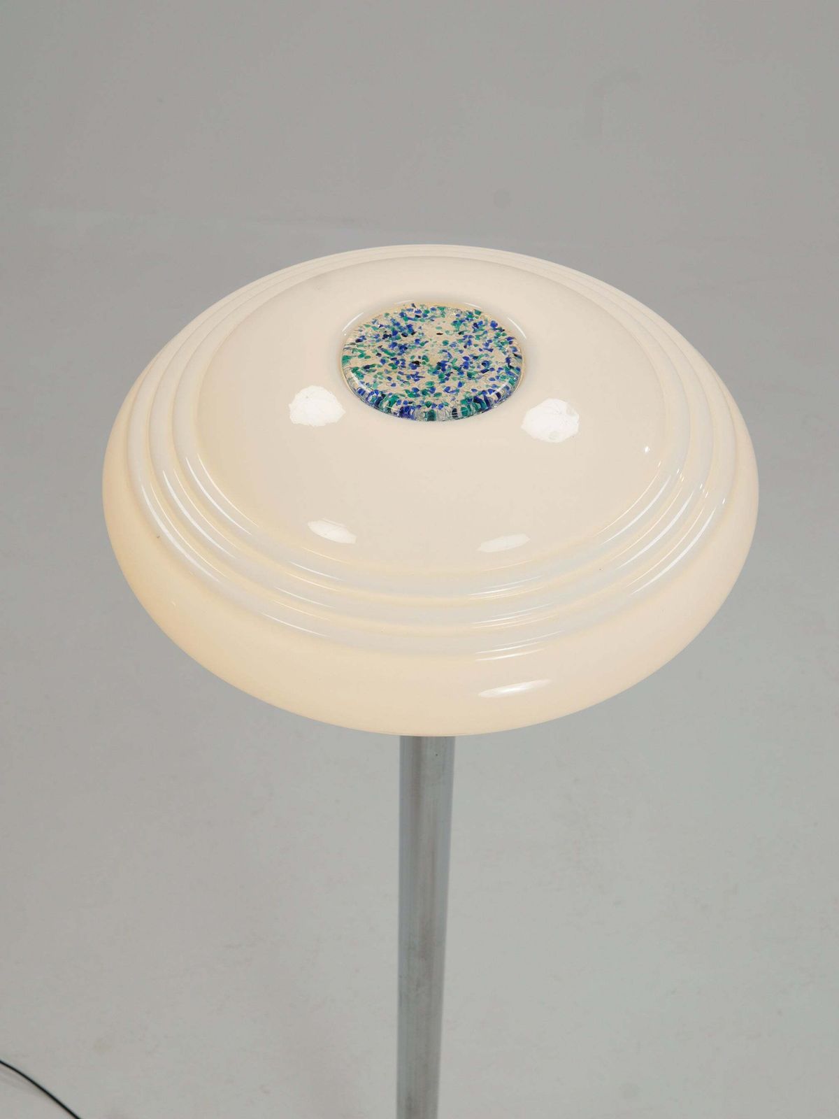 Floor Lamp In Chromed Steel And Glass, 1970s photo 809.0