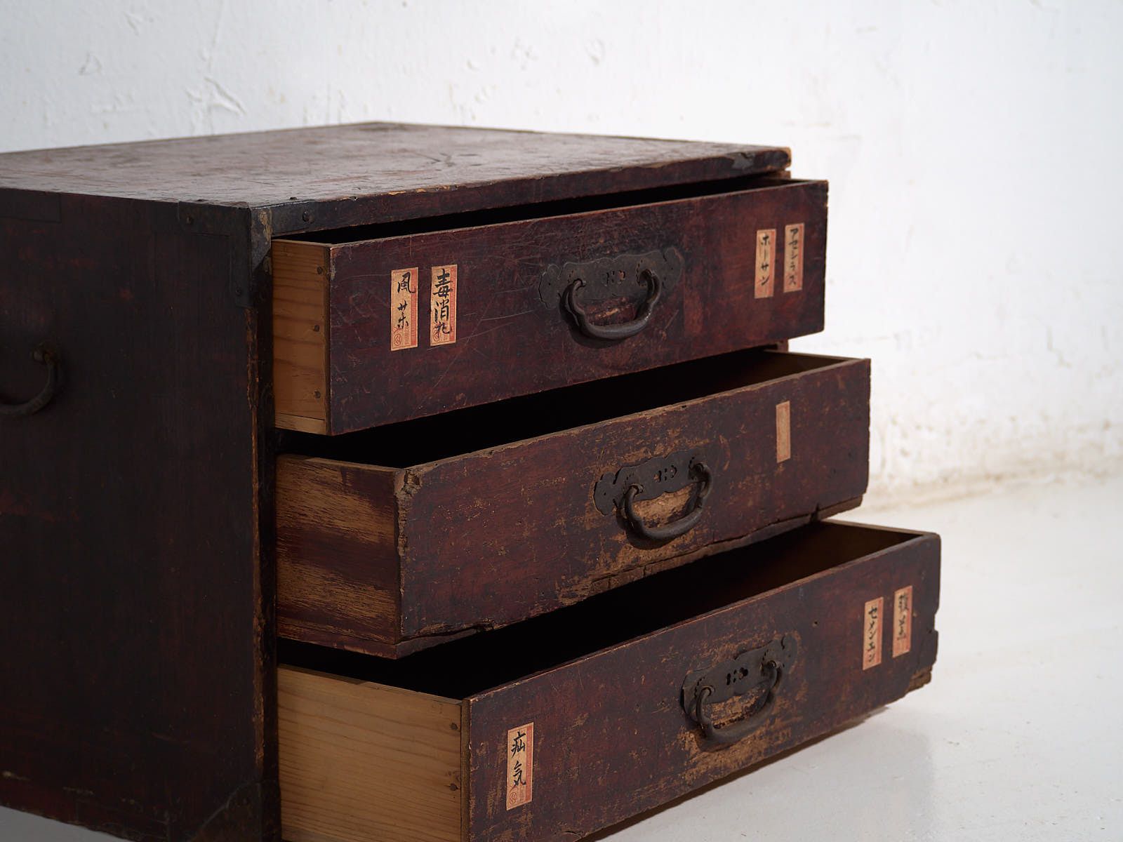 Antique Japanese Cedar Ko Dansu Drawer, Meiji Period (Ca. 1870 1900) #48 photo 1293.0