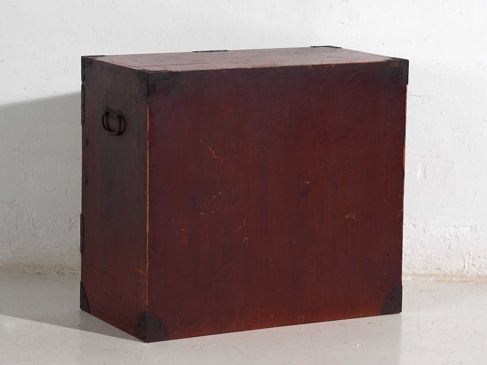 Furniture Antique Japanese Cedarwood Merchant's Chest (Choba Dansu), Meiji/Taishō Period (C. 1890 1920) #45 photo