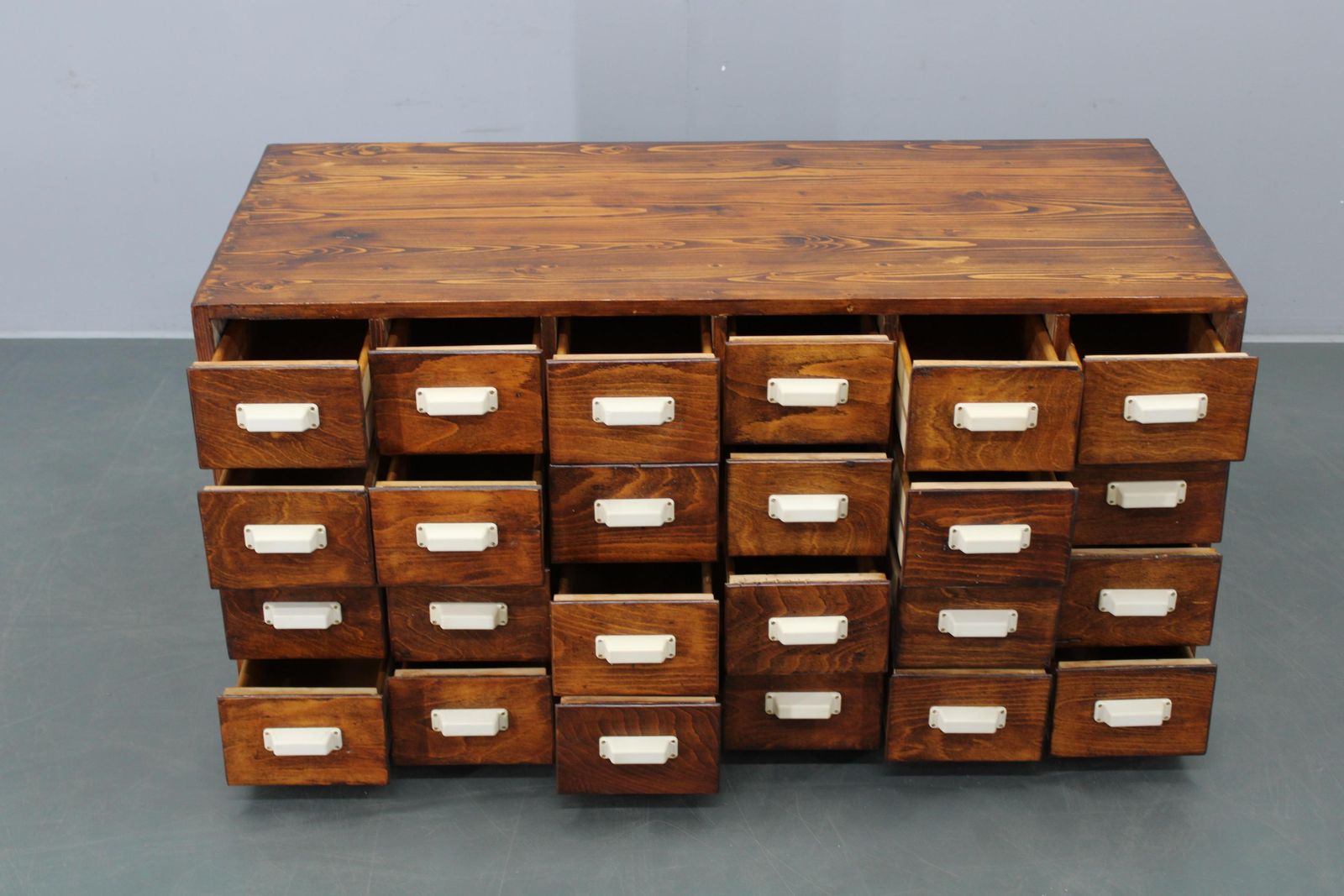 1940s Czechoslovak Industrial Bank Drawer Cabinet photo 1707.0