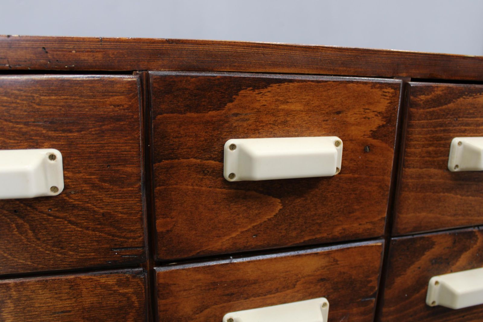 photo furniture 1940s Czechoslovak Industrial Bank Drawer Cabinet