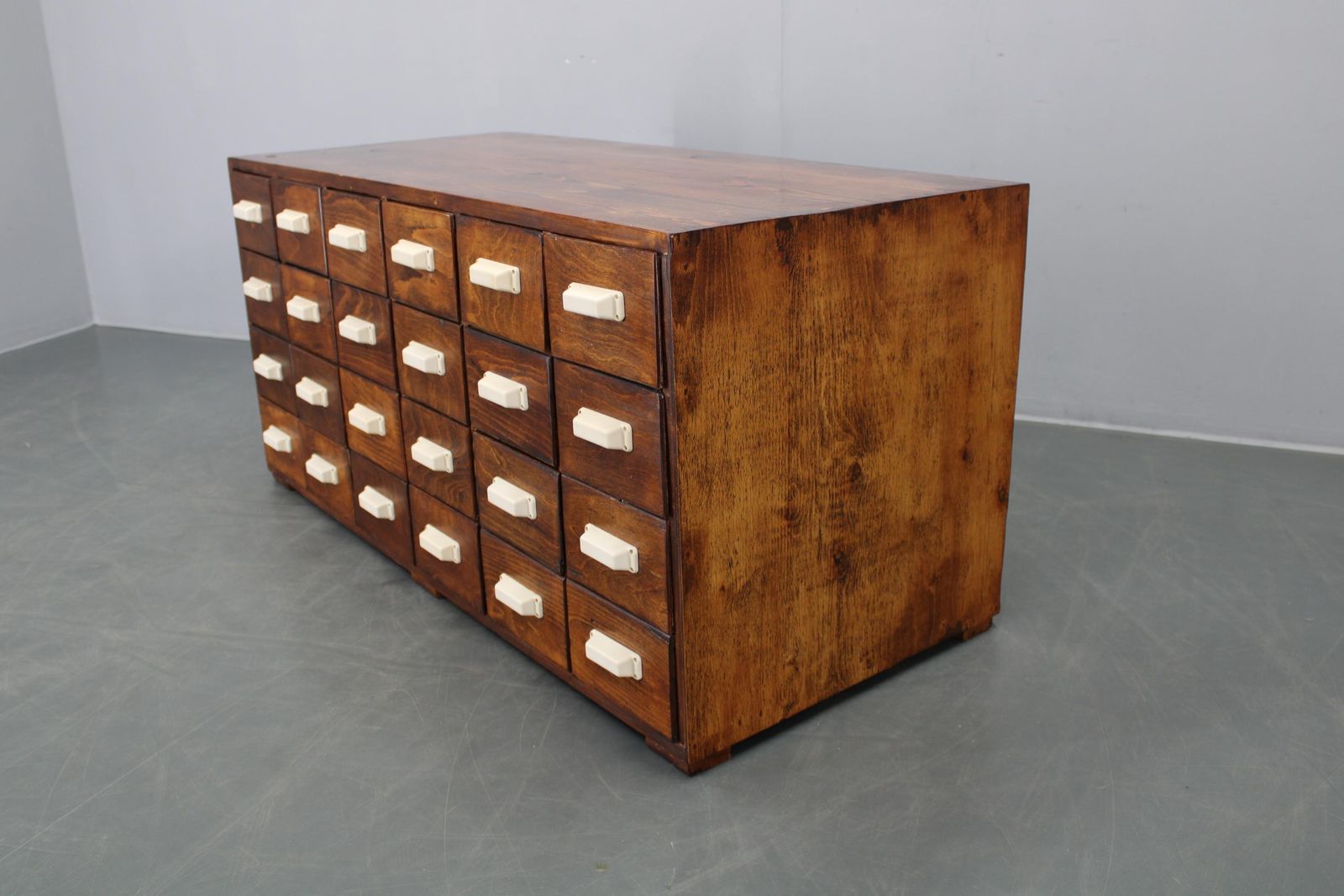 photo buy 1940s Czechoslovak Industrial Bank Drawer Cabinet