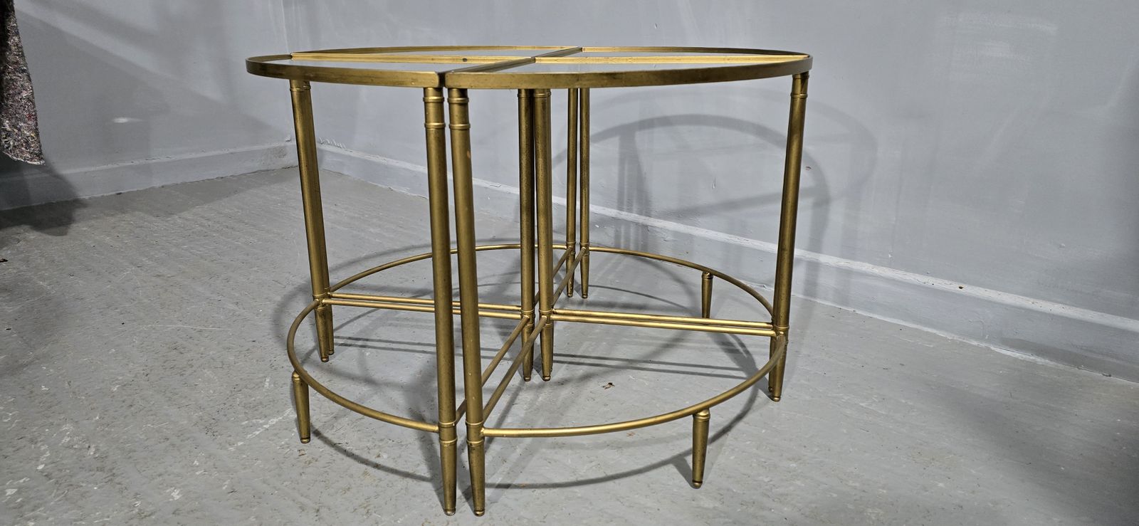 French Art Deco Nest Of Four Tables photo 895.0