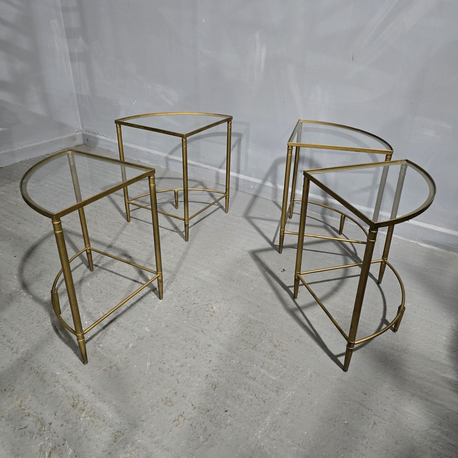 French Art Deco Nest Of Four Tables photo vinterior