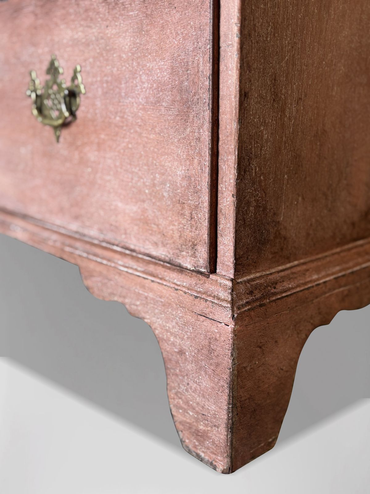 18th Century George III Period Painted Mahogany Secretaire Tallboy photo buy