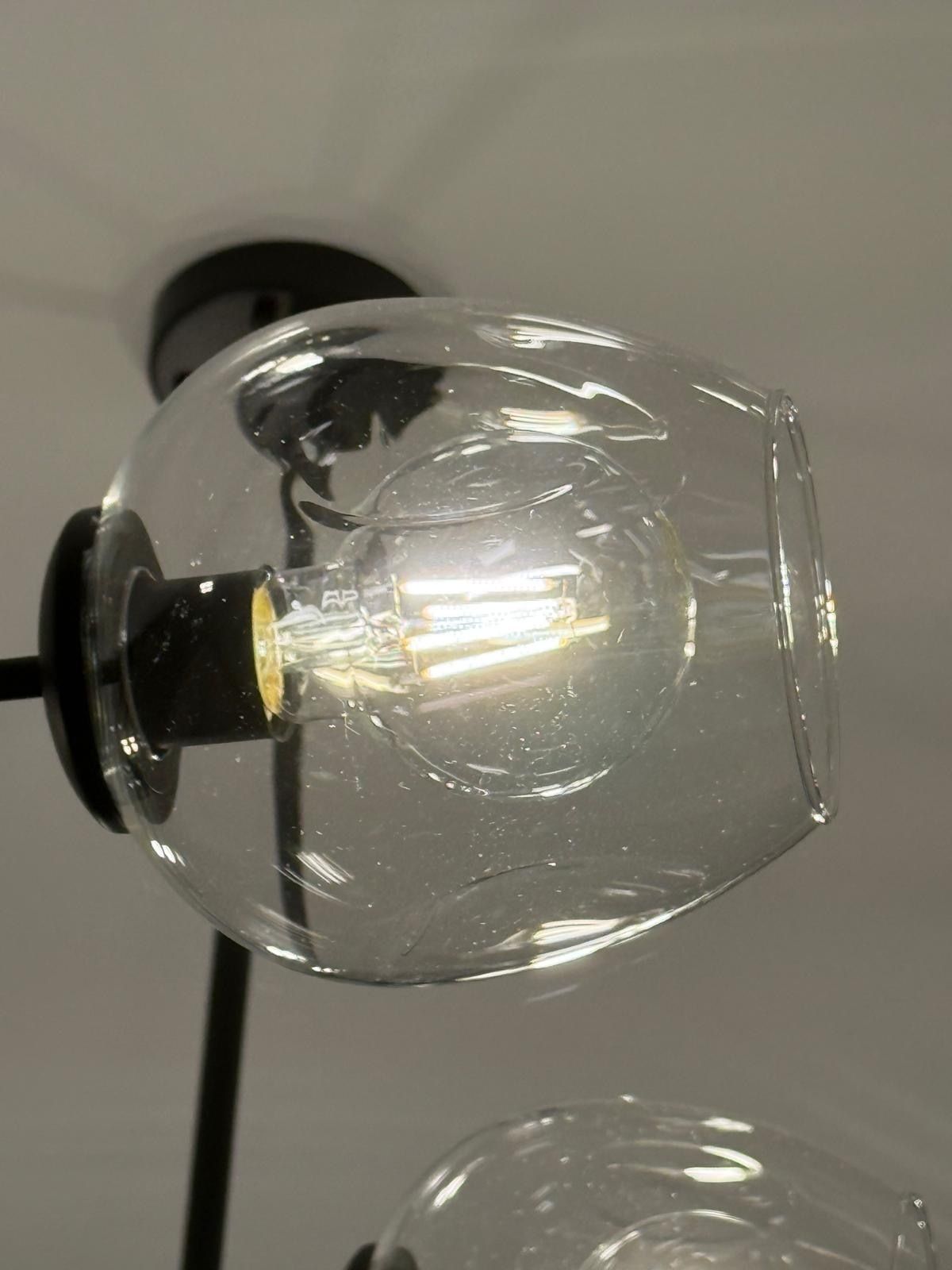 Large Pendant Light Fitting New And Unused 2000x600mm With 10 Glass Shades photo 375.0