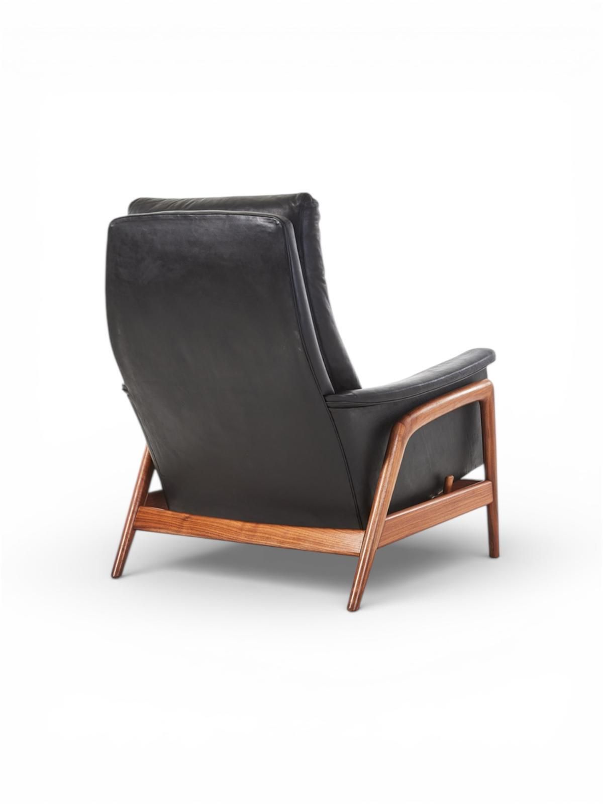 Folke Ohlsson Mid Century “Arizona” Armchair & Footstool Dux Sweden 1960s photo buy