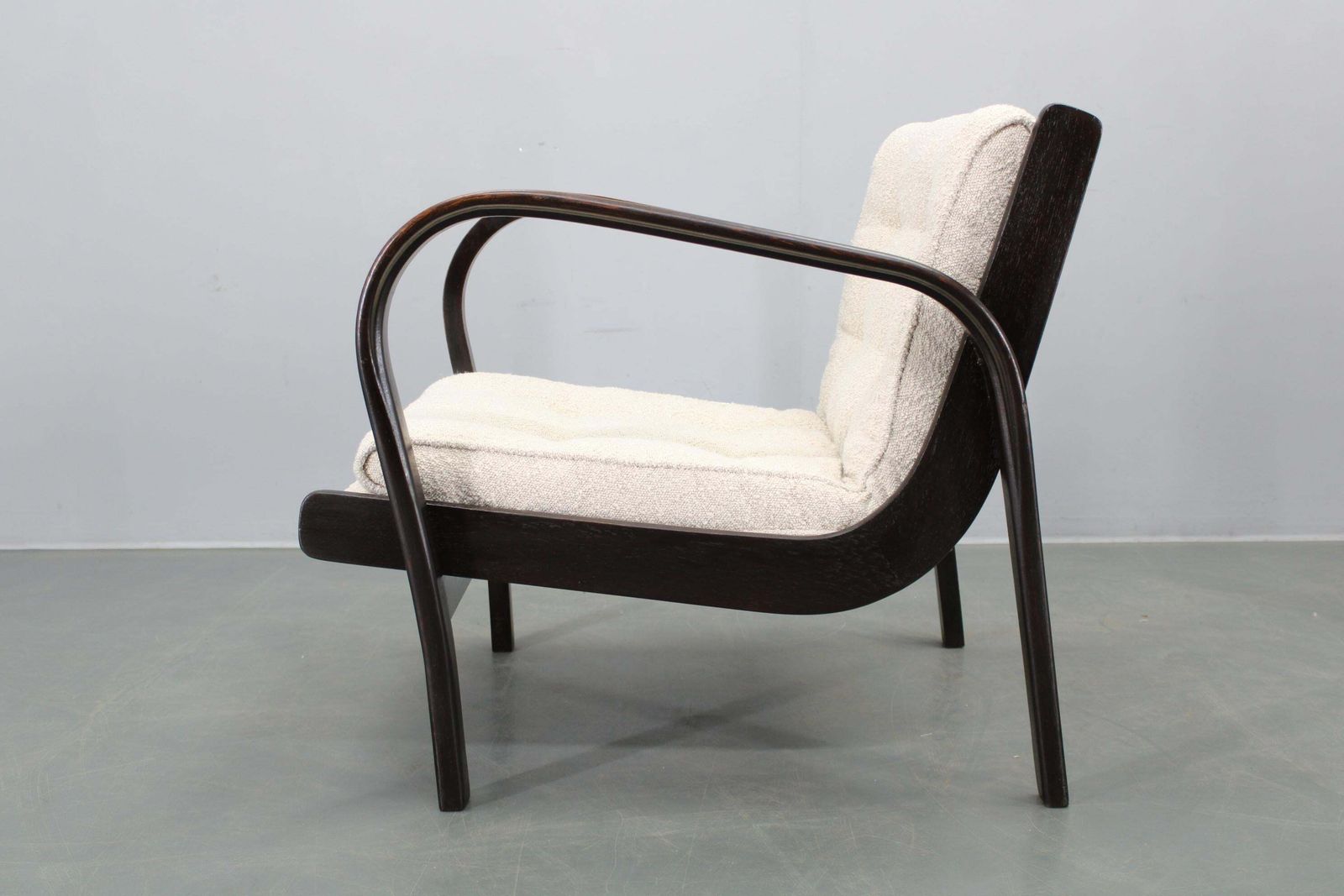 Pair Of Mid Century Lounge Chairs By Kropáček & Koželka, 1960s photo for sale