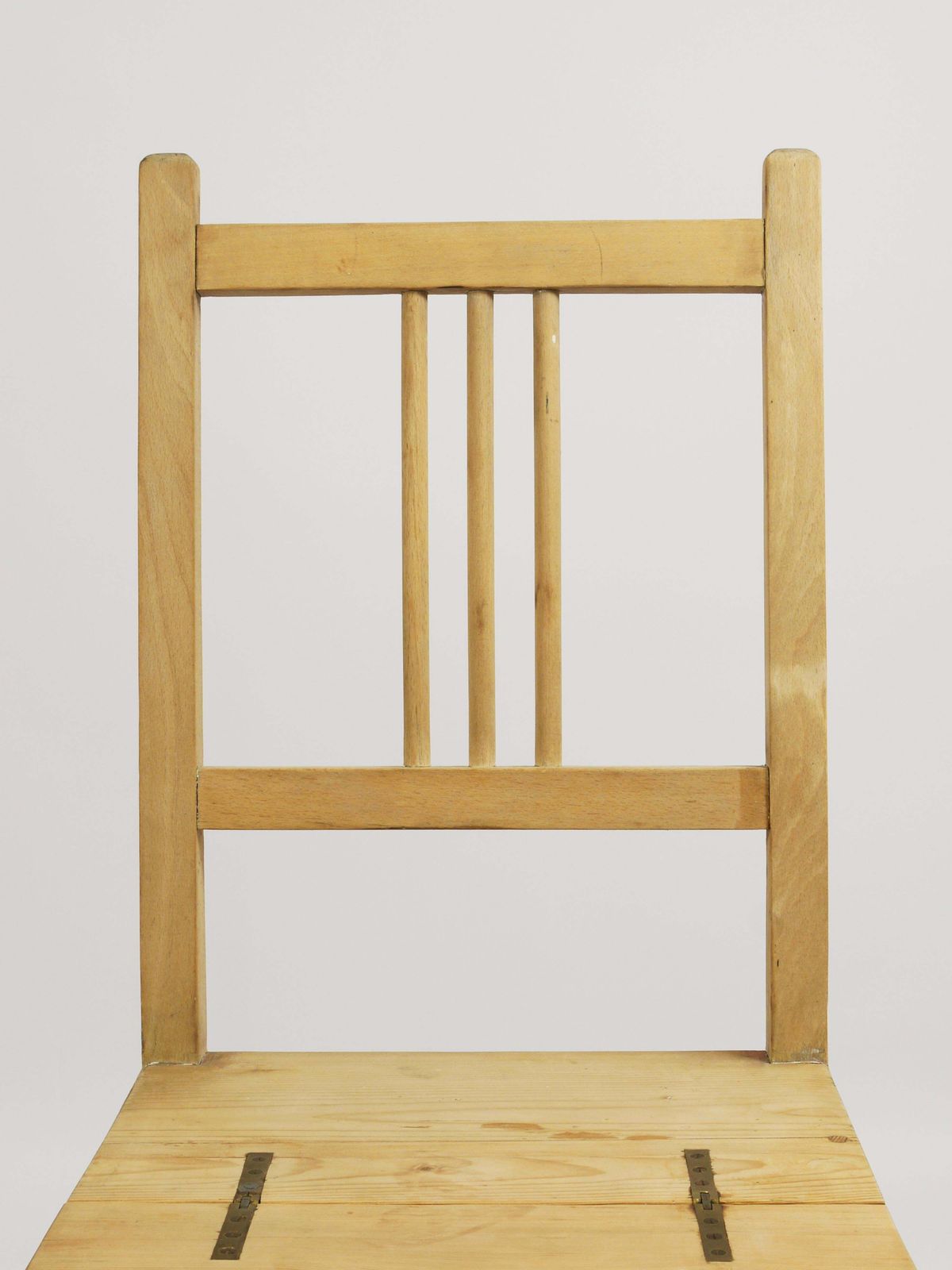 Arts & Crafts Metamorphic Library Steps Folding Ladder Chair, Vienna, 1900s photo for sale