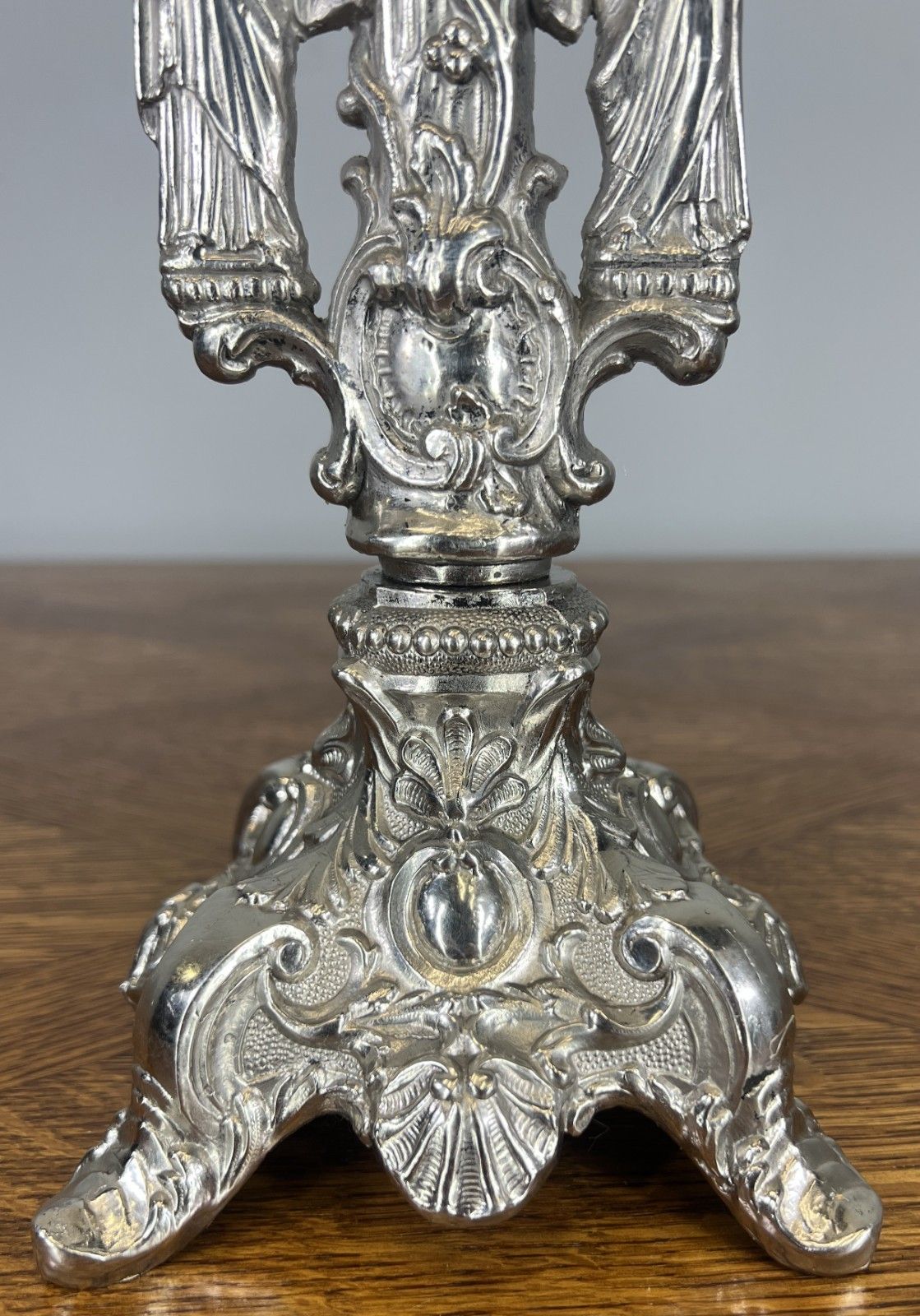 Crucifix Vintage French Style Religious Cross Ornate Base Lot 4651 photo 249.0