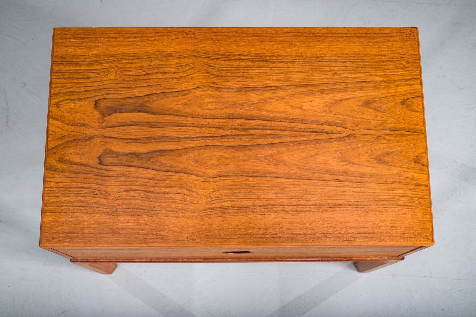 Furniture Mid Century Modern No. 384 Bedside Table In Teak By Aksel Kjersgaard, Denmark, 1960s photo