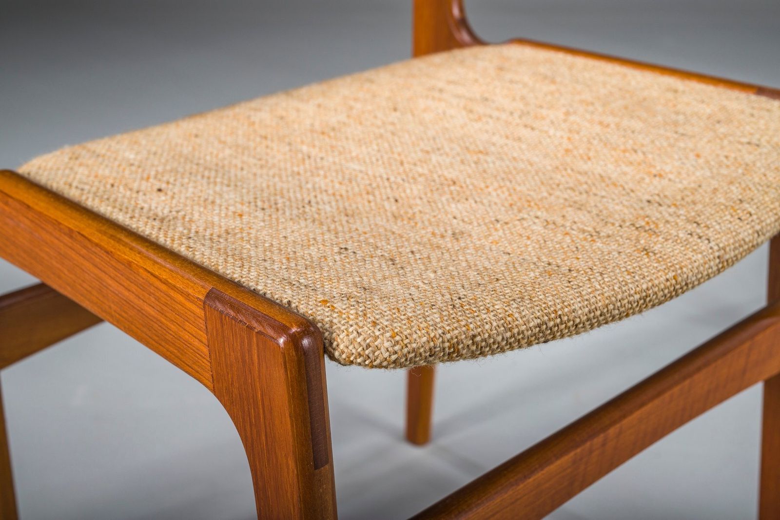 Furniture Teak Dining Chairs Attributed To Erik Buch For Anderstrup Stolefabrik, Denmark, 1970s, Set Of 3, Set Of 3 photo