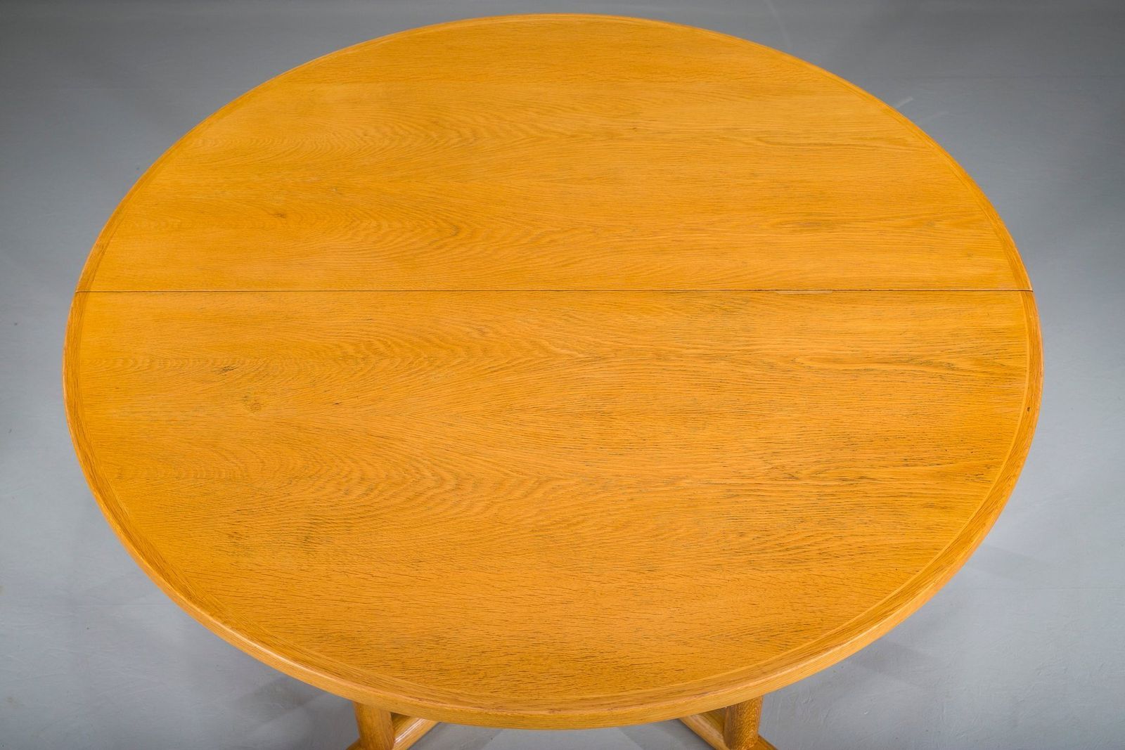 photo vintage Danish Extendable Oak Dining Table By Kurt østervig For Jason Møbler, 1950s