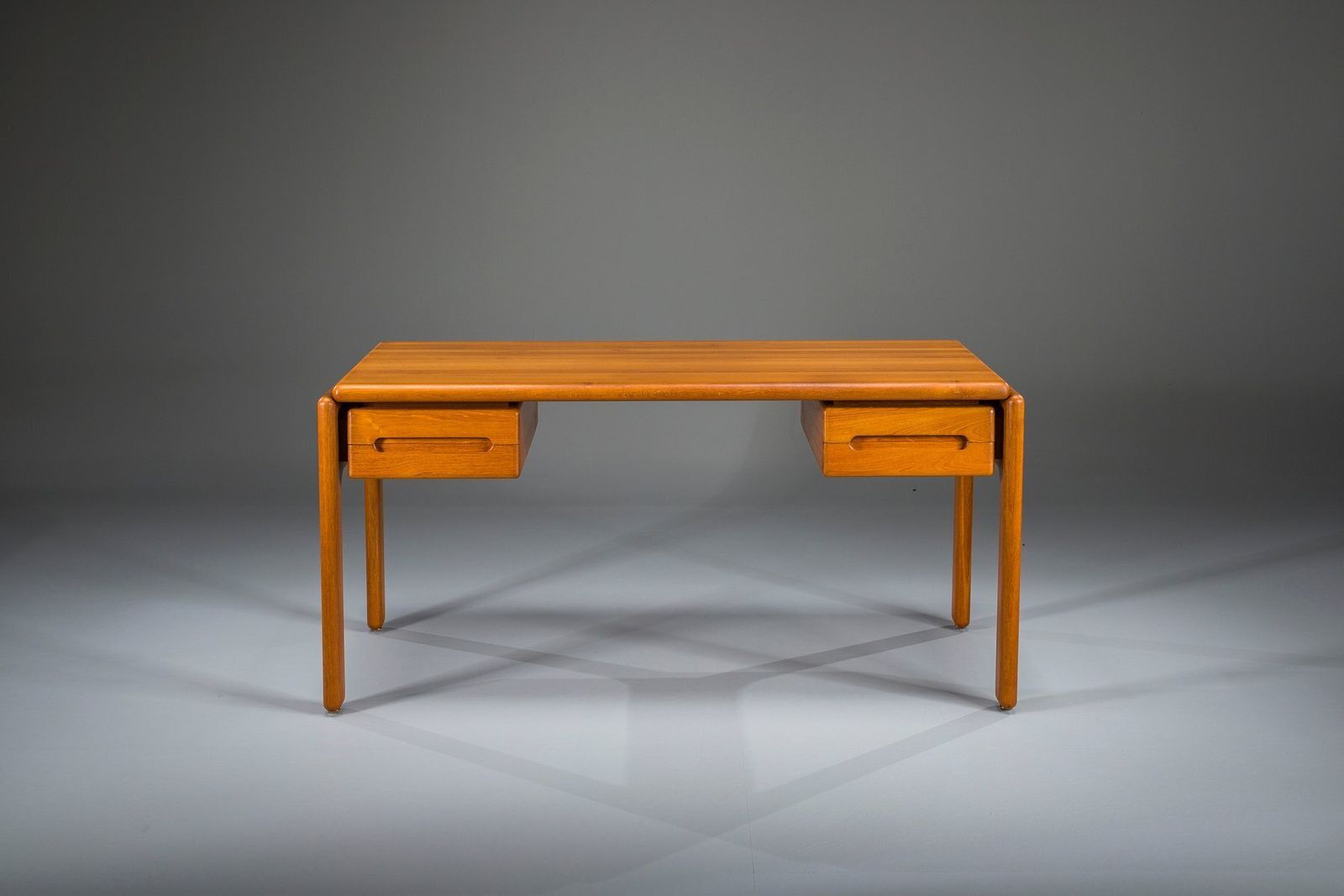 Vintage Danish Cabinetmaker Desk In Teak, 1950s photo furniture