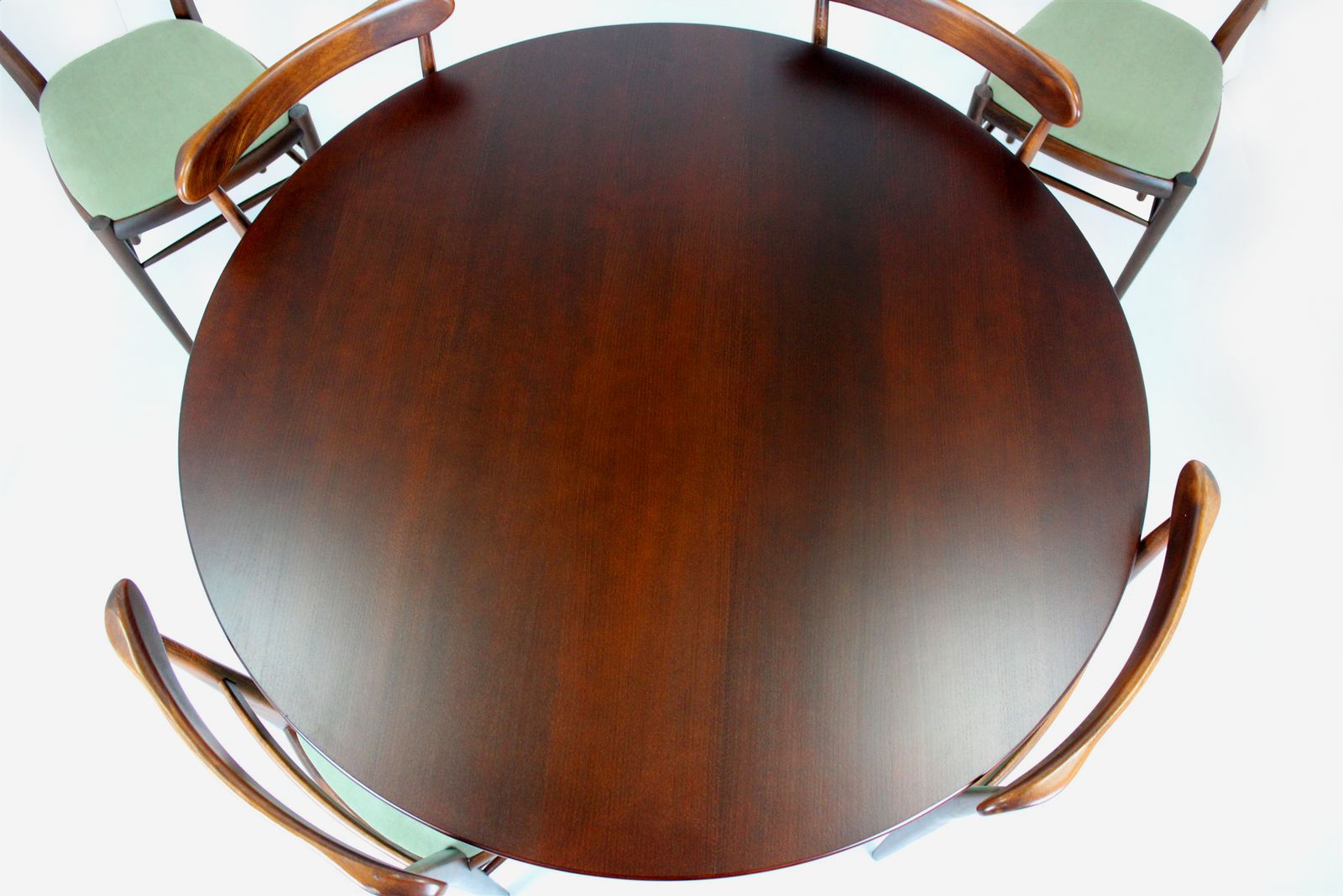 Restored Mid Century Modern Dining Set, Czechoslovakia, 1960s photo buy