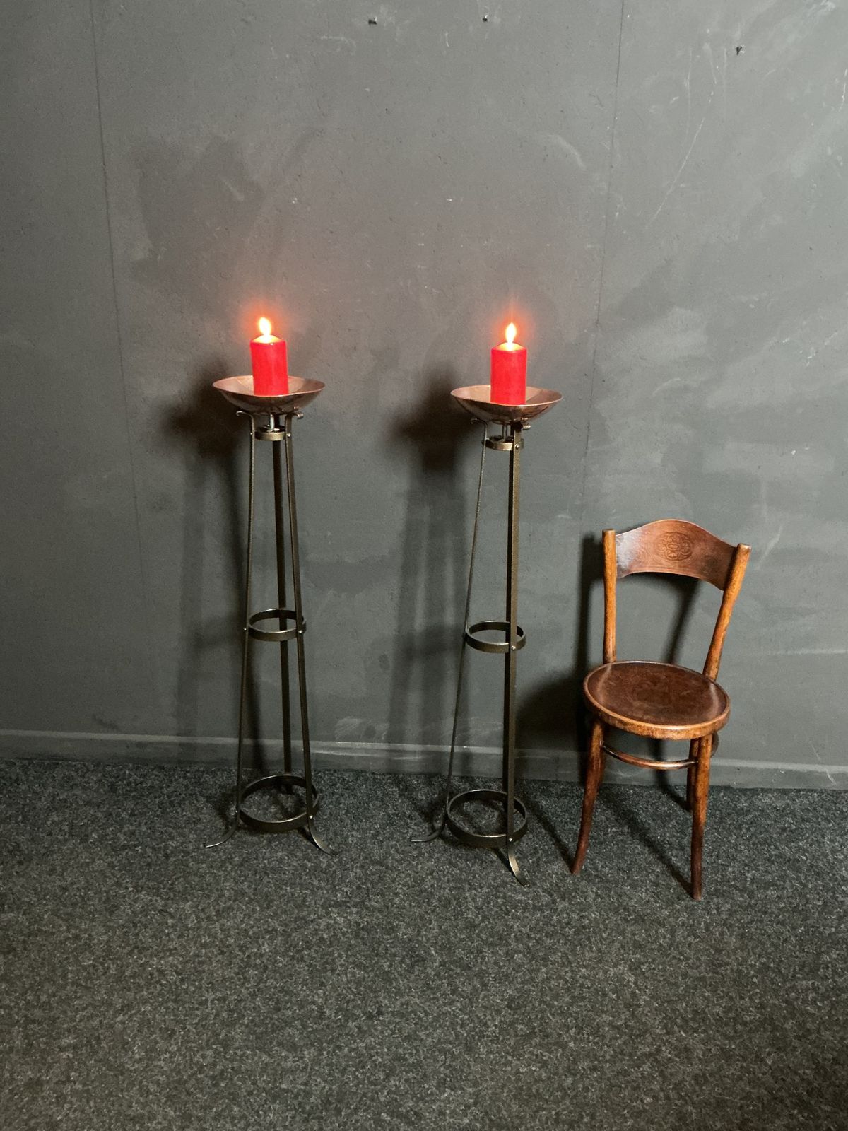Pair Of Art Deco Torcheres photo furniture