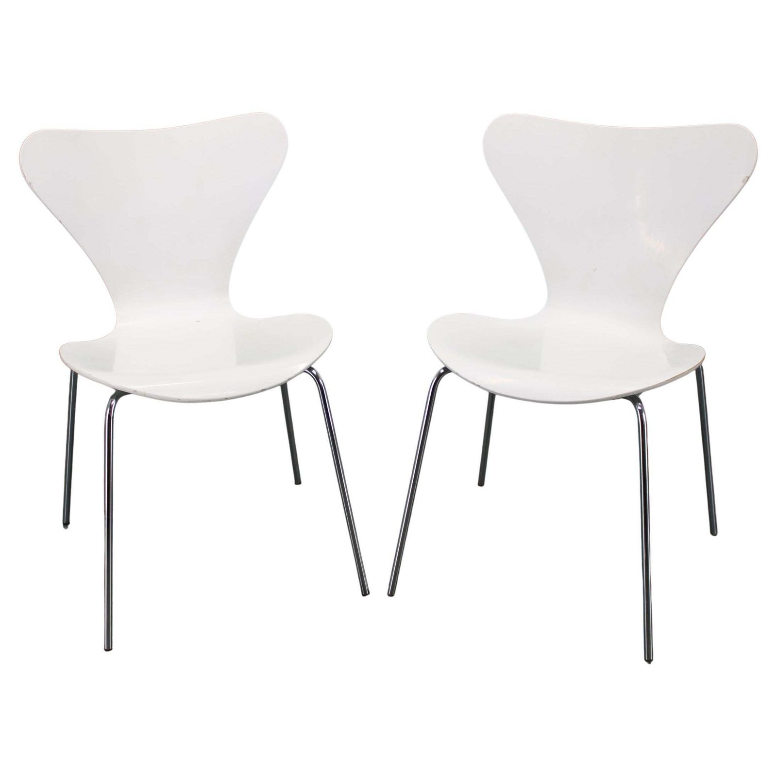 Pair Of Series 7 Chairs By Fritz Hansen, Denmark, 1970s