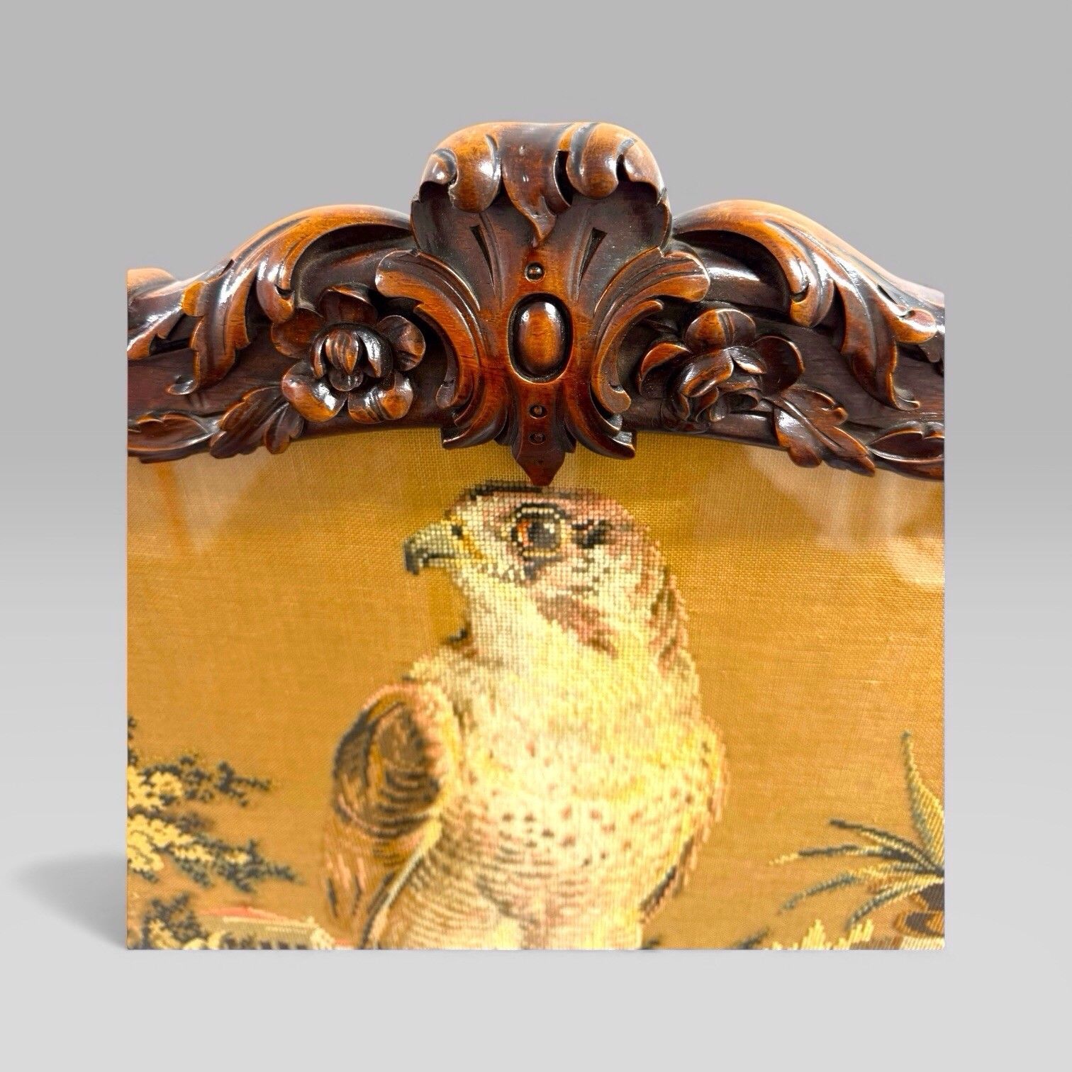 Antique William IV Gillows Carved Rosewood Tilt Top Tripod Table Fire Screen photo 7500.0