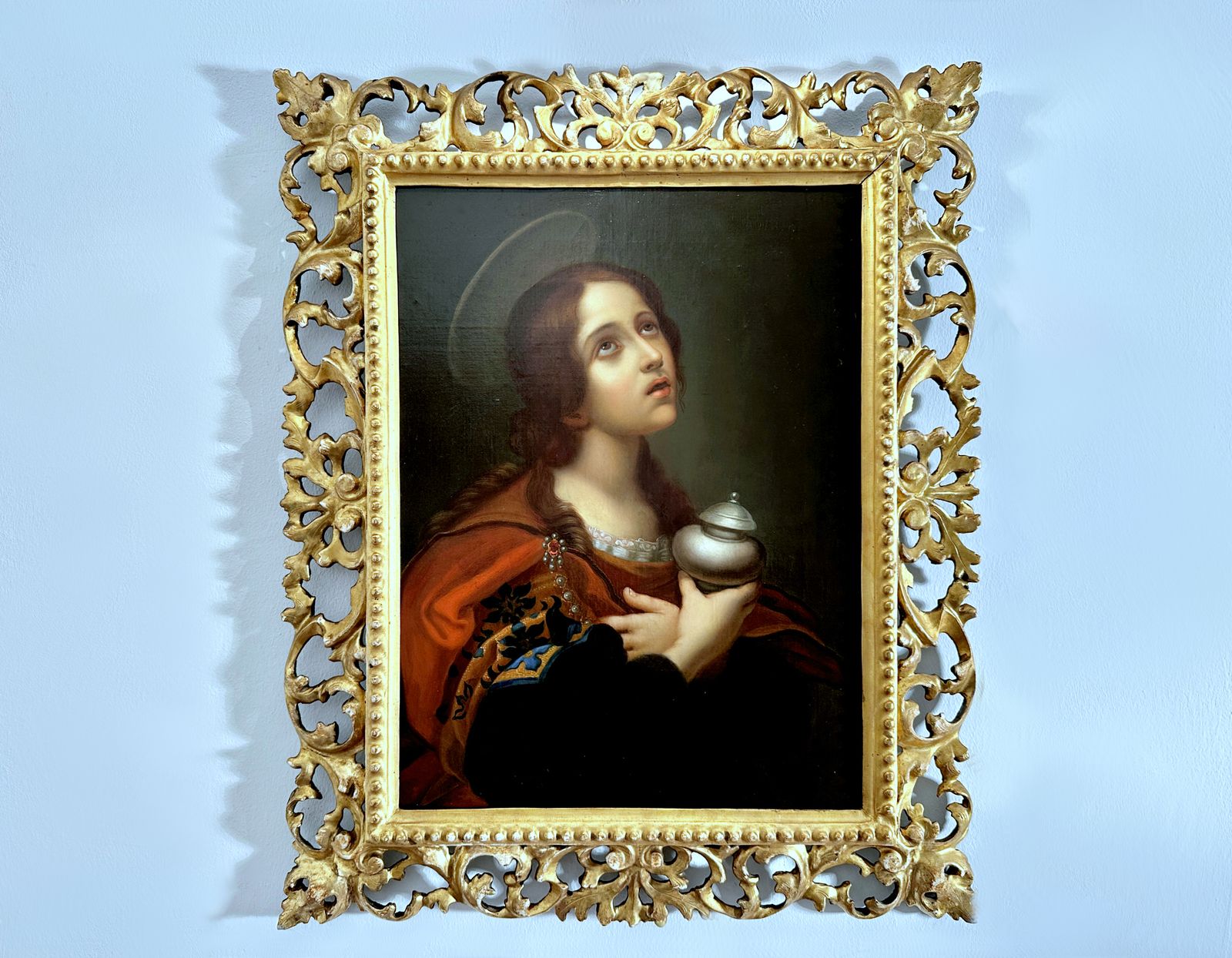 Mary Magdalene / Oil On Canvas / Carlo Dolci   19th Century