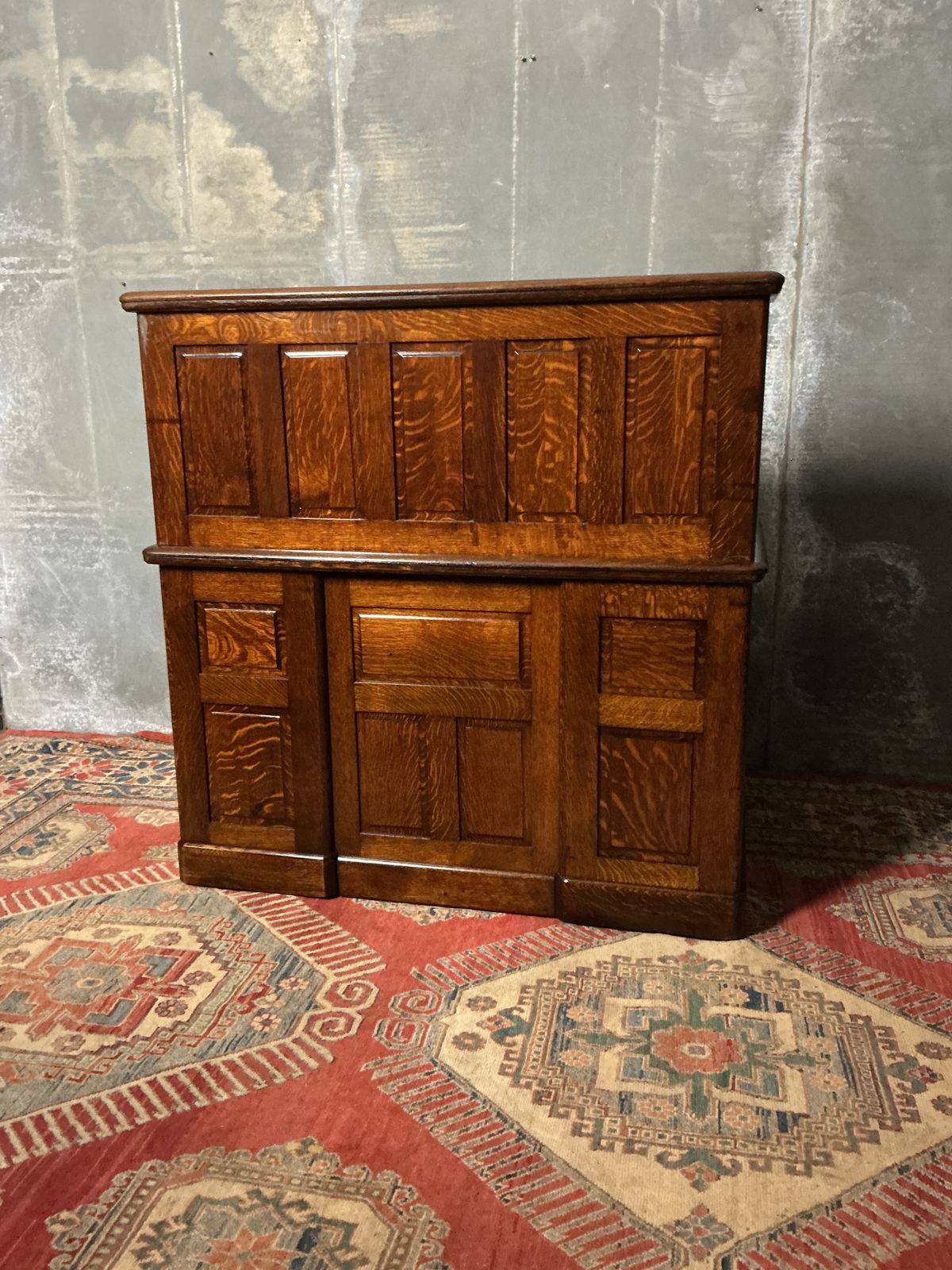 5950.0 Antique Roll Top Desk, 1900s, Oak photo
