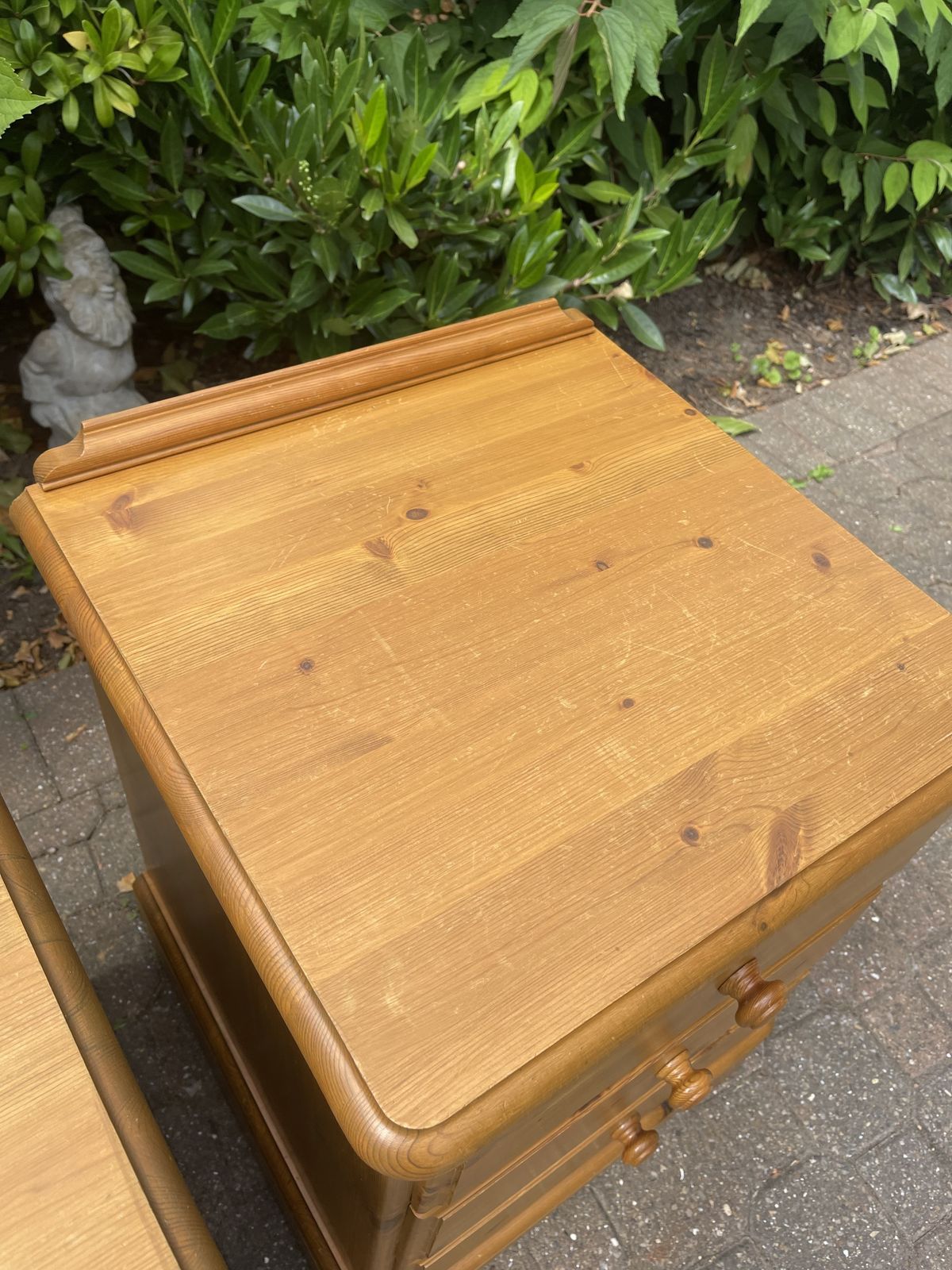 2 Side Table Chest Of Drawers And Larger Chest Of Drawers Vintage By Ducal Made In England photo for sale