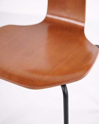 Set Of 6 Dining Chairs   T Chair / Hammer Chair   Model 3103   Fritz Hansen photo buy