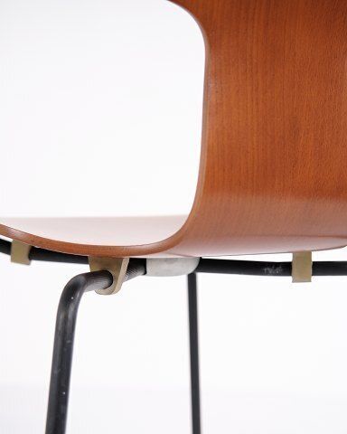 photo furniture Set Of 6 Dining Chairs   T Chair / Hammer Chair   Model 3103   Fritz Hansen