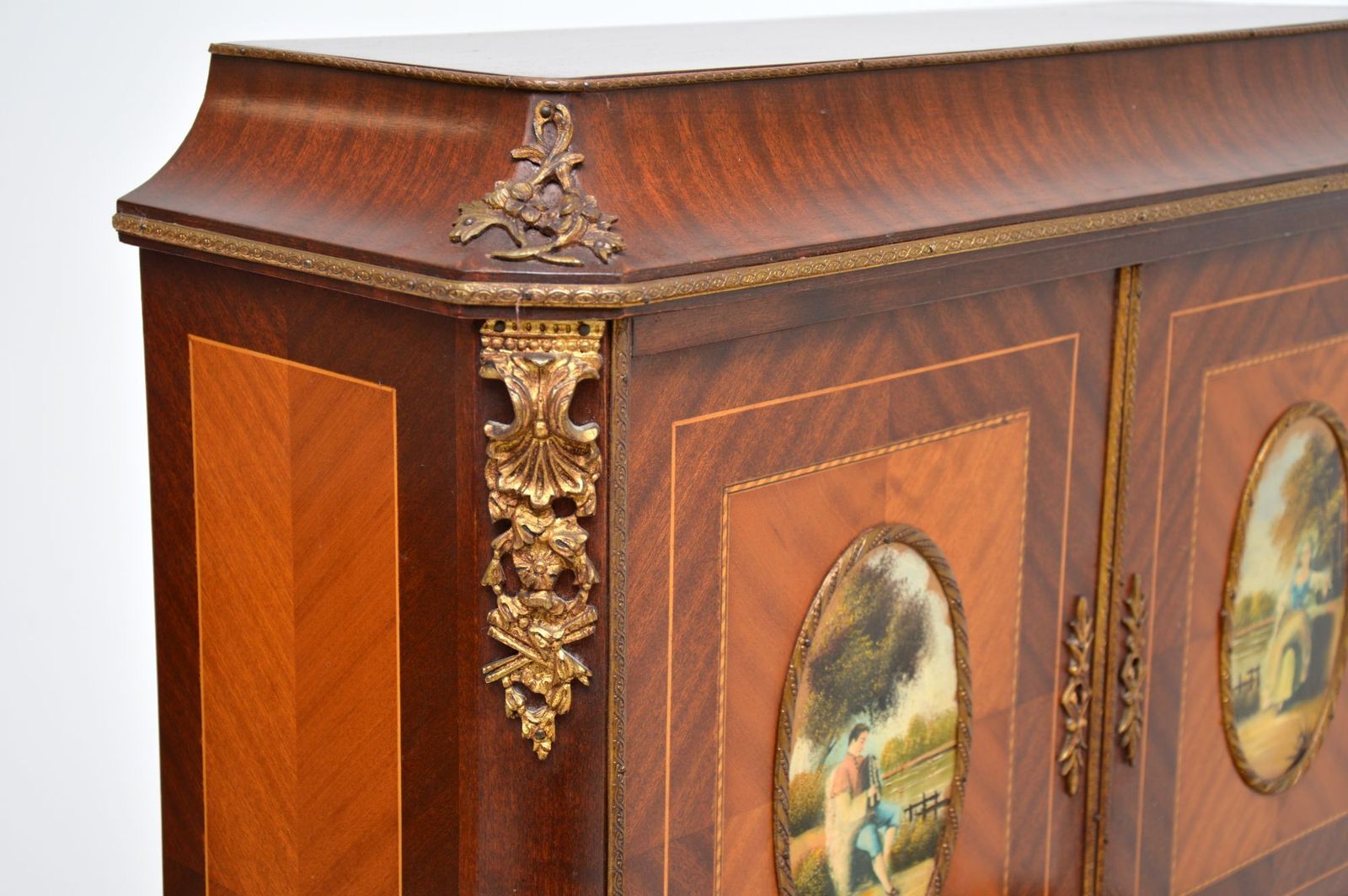 photo for sale Antique French Ormolu Mounted Escritoire Desk