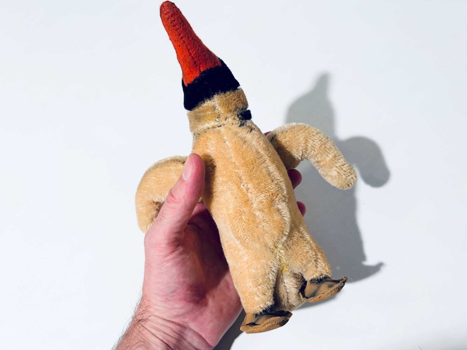 photo for sale Steiff 'Peggy' Stuffed Penguin Toy / Vintage 1960s