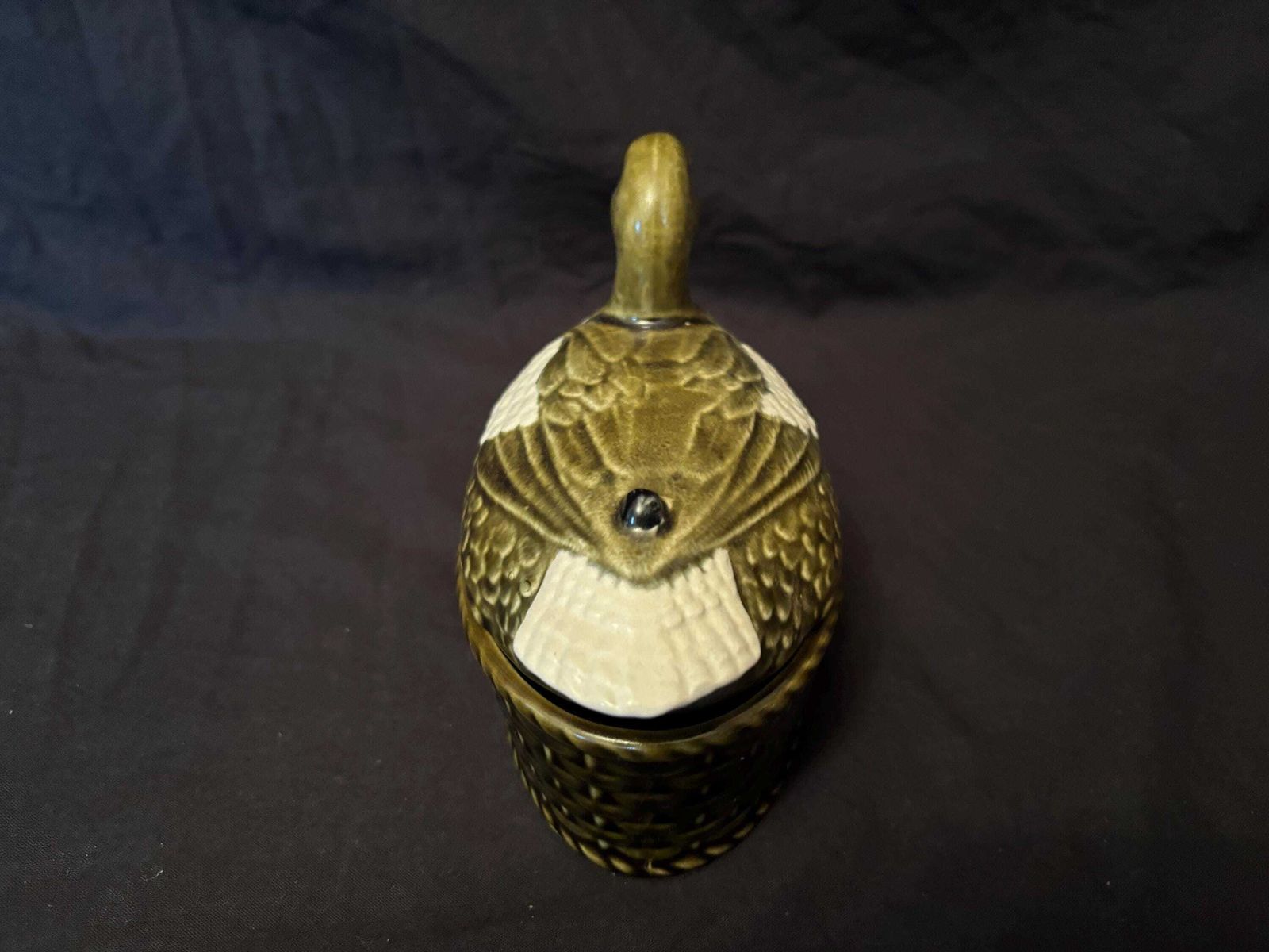 From Faiencerie Subtil Made In Portugal Ceramic Duck Terrine Good Condition photo furniture