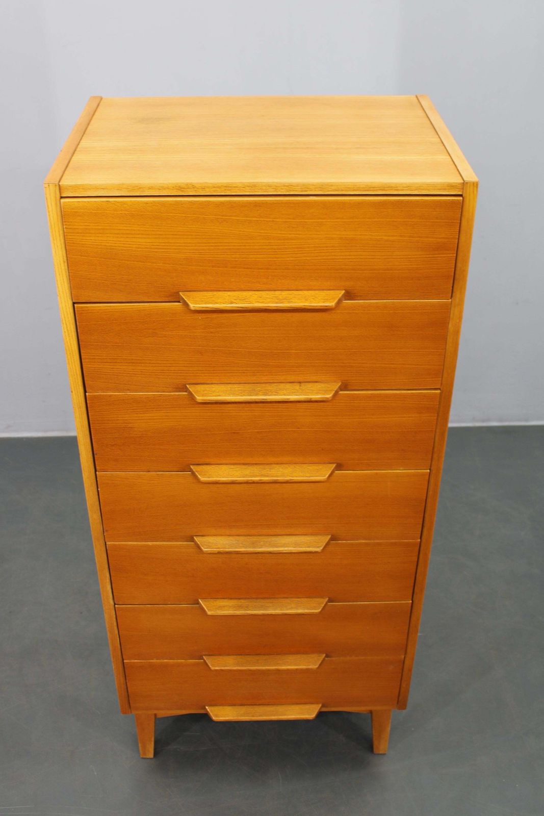 Mid Century Czechoslovak Maple Chest Of Drawers, 1960s photo for sale