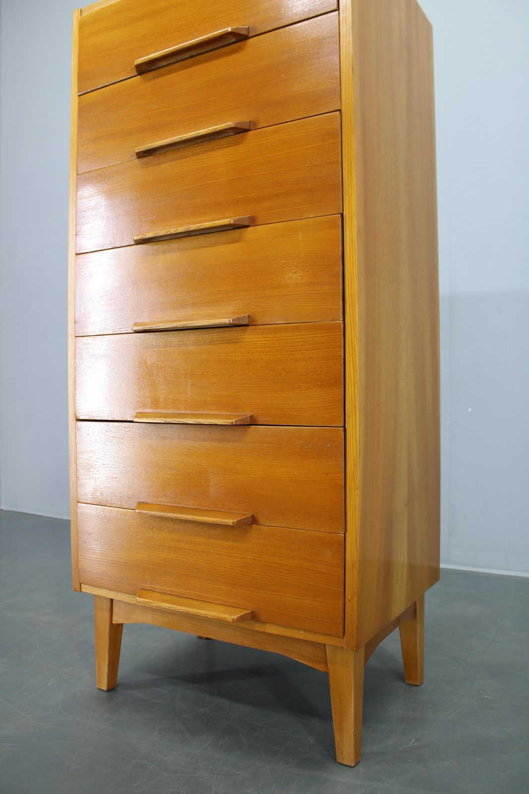 Mid Century Czechoslovak Maple Chest Of Drawers, 1960s photo 809.0